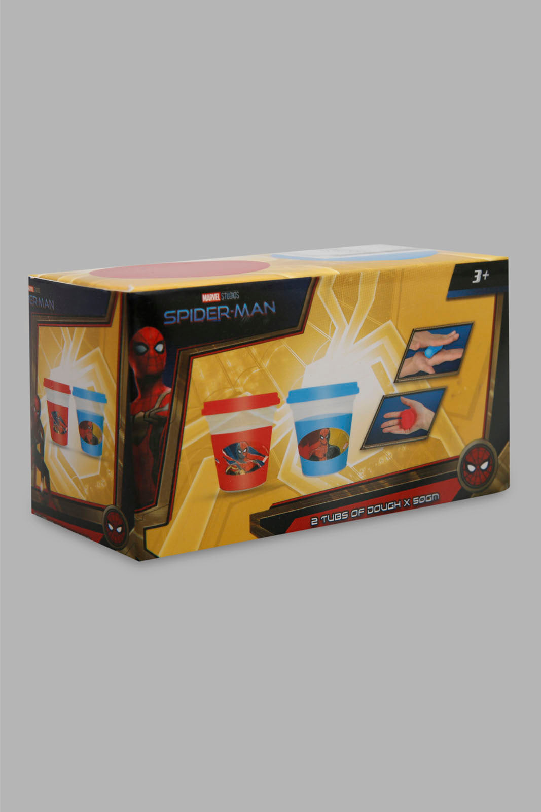 Redtag-Spiderman-2-Tub-Of-Dough-*50Gm-Category:Toys,-CHR,-Colour:Red,-Filter:Toys-Accessories,-IMP-Toys,-New-In,-New-In-IMP-ACC,-Non-Sale,-Section:Girls-(0-to-14Yrs),-W22O-Toys-