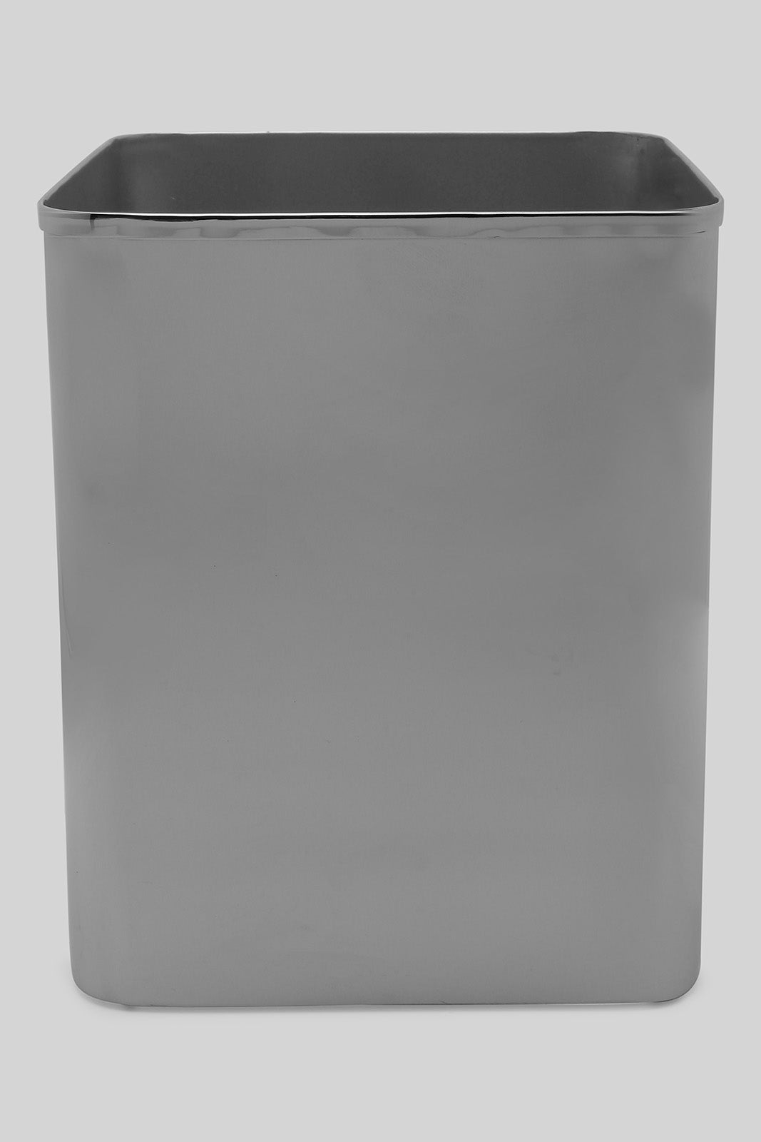 Redtag-Silver-Waste-Bin-Category:Waste-Bins,-Colour:Silver,-Deals:New-In,-Filter:Home-Bathroom,-HMW-BAC-Bath-Accessories,-New-In-HMW-BAC,-Non-Sale,-Section:Homewares,-W22A-Home-Bathroom-