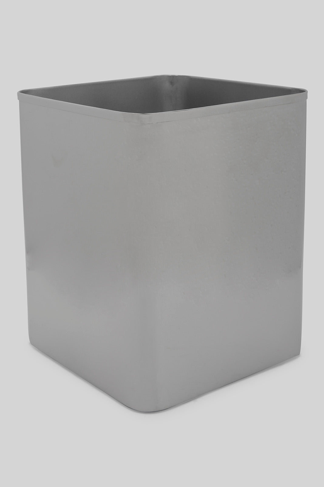 Redtag-Silver-Waste-Bin-Category:Waste-Bins,-Colour:Silver,-Deals:New-In,-Filter:Home-Bathroom,-HMW-BAC-Bath-Accessories,-New-In-HMW-BAC,-Non-Sale,-Section:Homewares,-W22A-Home-Bathroom-