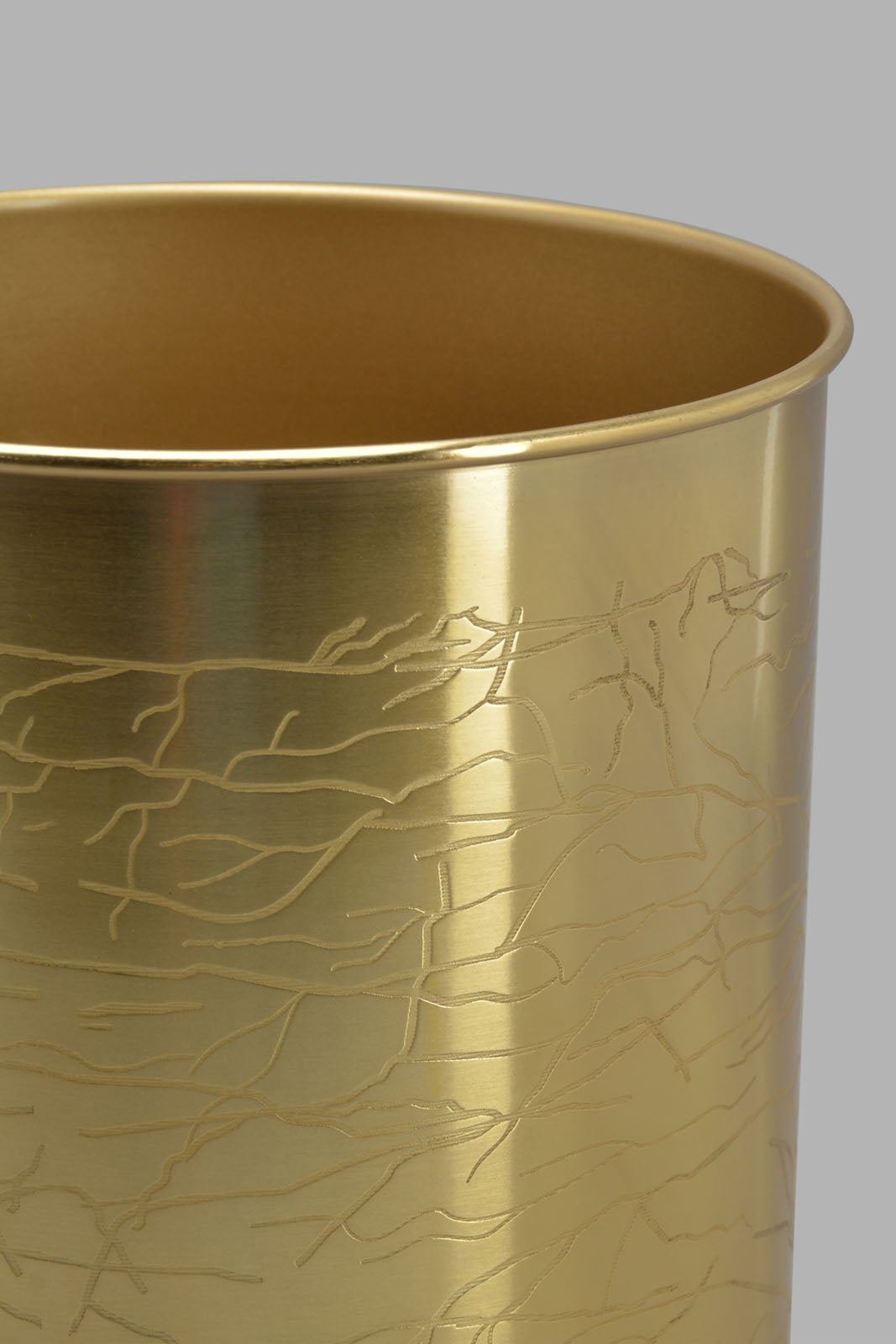 Redtag-Gold-Waste-Bin-Category:Waste-Bins,-Colour:Gold,-Deals:New-In,-Filter:Home-Bathroom,-Harmony,-HMW-BAC-Bath-Accessories,-New-In-HMW-BAC,-Non-Sale,-S22C,-Section:Homewares-Home-Bathroom-