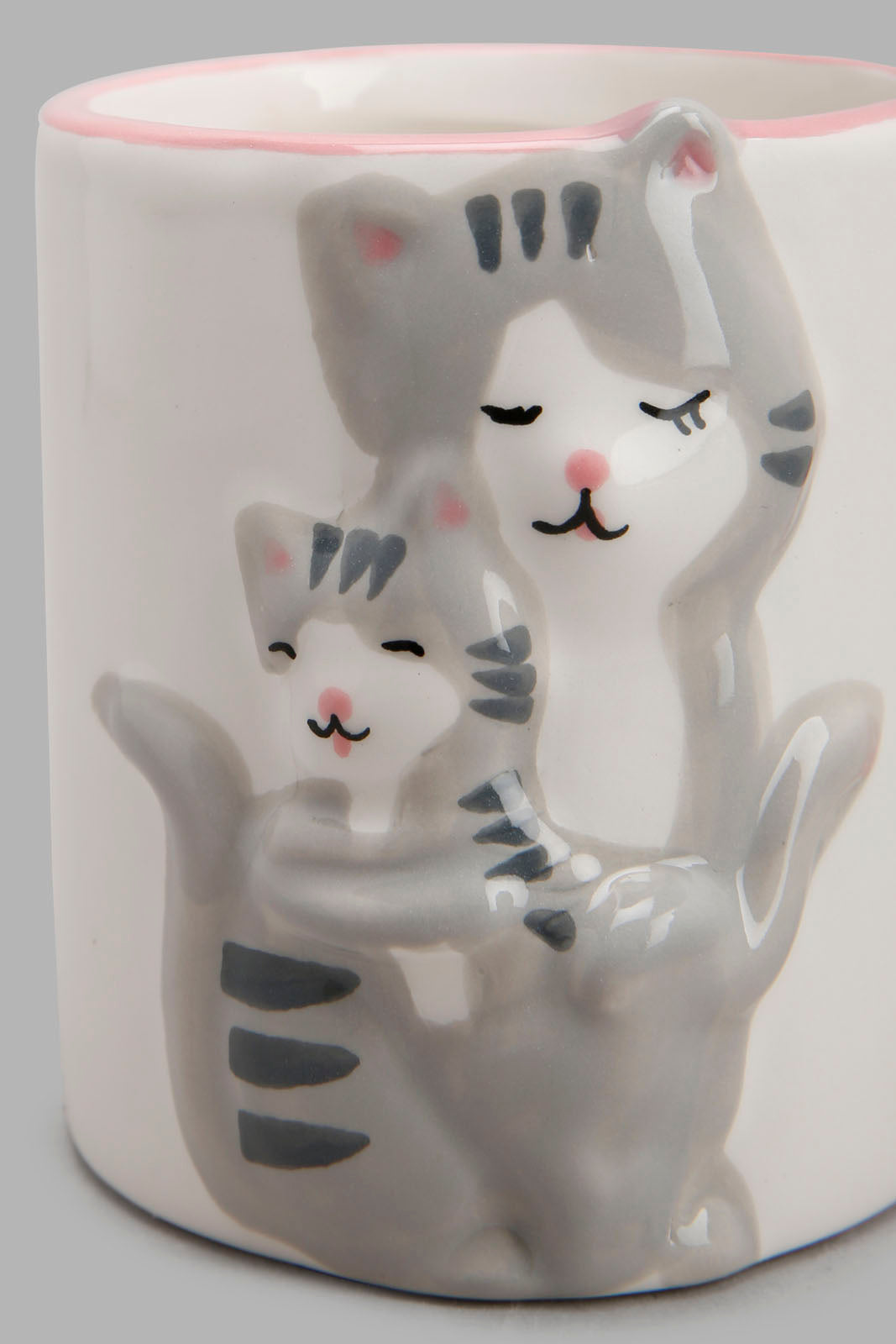 Redtag-Pink-Cat-Mug-Category:Cups-&-Mugs,-CHR,-Colour:Pink,-Deals:New-In,-Filter:Home-Dining,-HMW-DIN-Crockery,-New-In-HMW-DIN,-Non-Sale,-Section:Homewares,-W22A-Home-Dining-