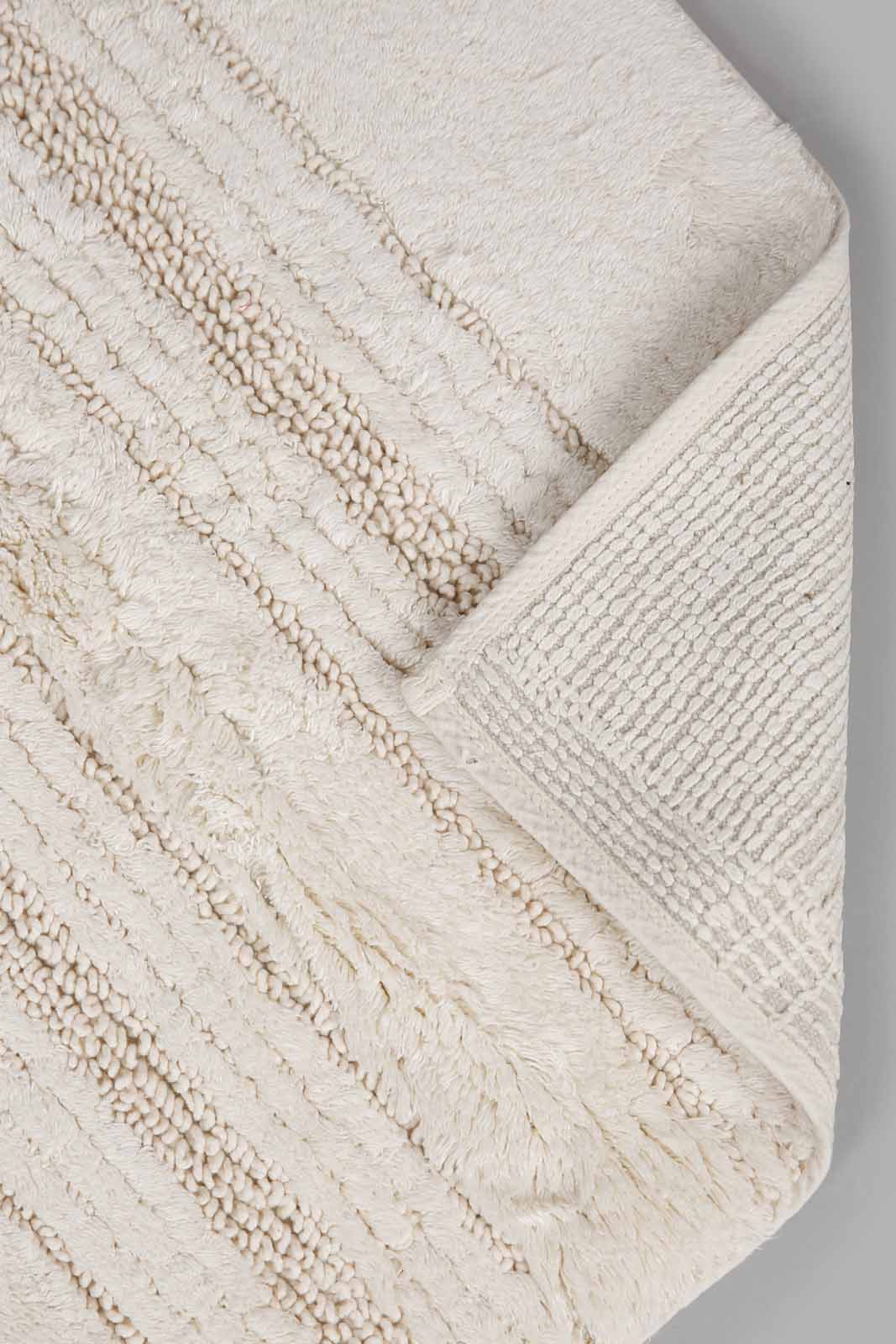 Redtag-Off-White-Bath-Mat-Category:Bathmats,-Colour:Cream,-Deals:New-In,-Filter:Home-Bathroom,-HMW-BAC-Bath-Accessories,-Naya,-New-In-HMW-BAC,-Non-Sale,-Section:Homewares,-W22A-Home-Bathroom-