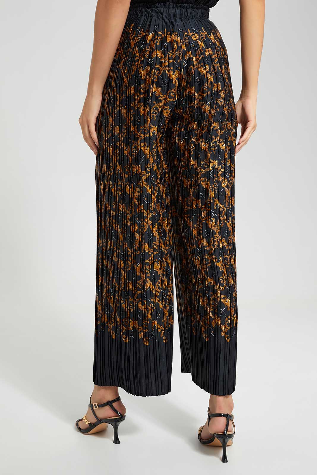 Redtag-Black-Printed-Pleated-Pants-Category:Trousers,-Colour:Black,-Deals:New-In,-Filter:Women's-Clothing,-LDC,-LDC-Trousers,-New-In-LDC-APL,-Non-Sale,-Section:Women,-W22O-Women's-