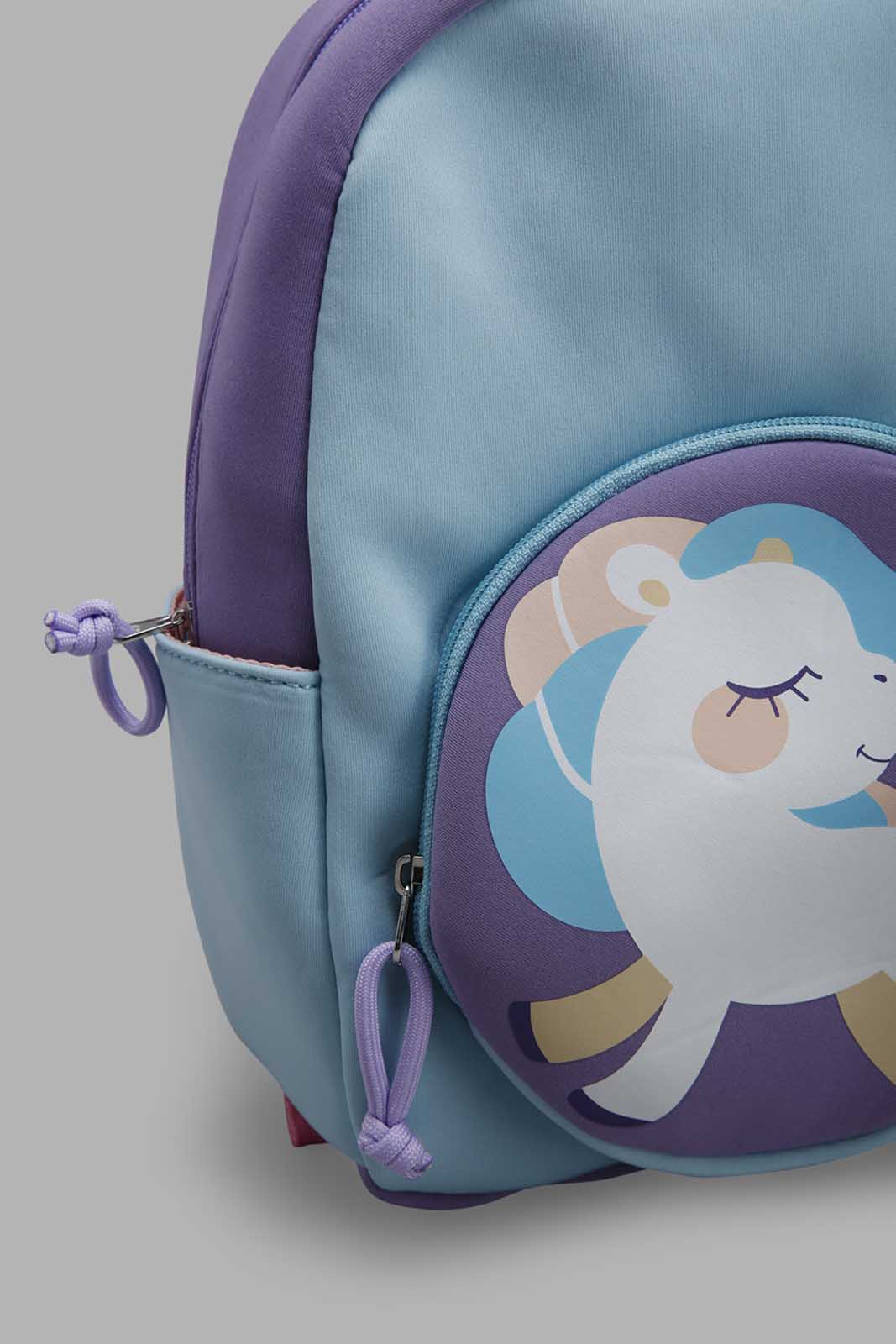 Redtag-Multicolour-Character-Printed-Backpack-Category:Bags,-CHR,-Colour:Assorted,-Filter:Girls-Accessories,-GIR-Bags,-New-In,-New-In-GIR-ACC,-Non-Sale,-Section:Girls-(0-to-14Yrs),-W22A-Girls-