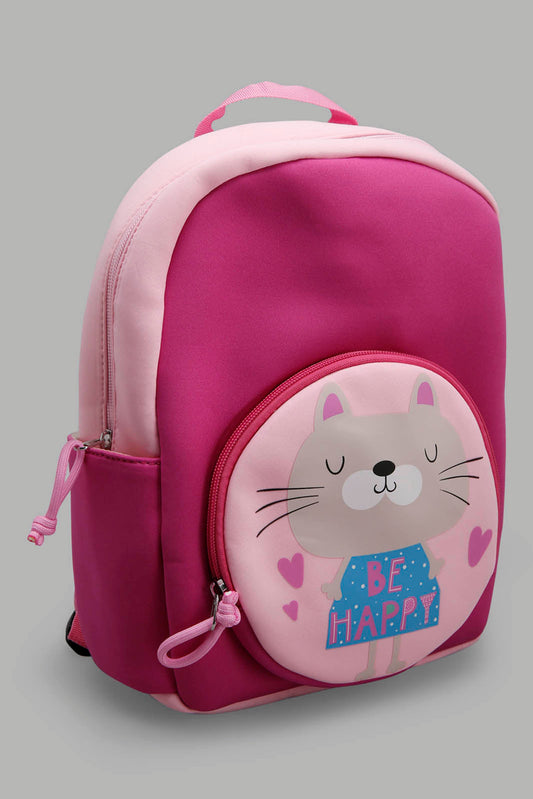 Redtag-Multicolour-Character-Printed-Backpack-Category:Bags,-CHR,-Colour:Assorted,-Filter:Girls-Accessories,-GIR-Bags,-New-In,-New-In-GIR-ACC,-Non-Sale,-Section:Girls-(0-to-14Yrs),-W22A-Girls-