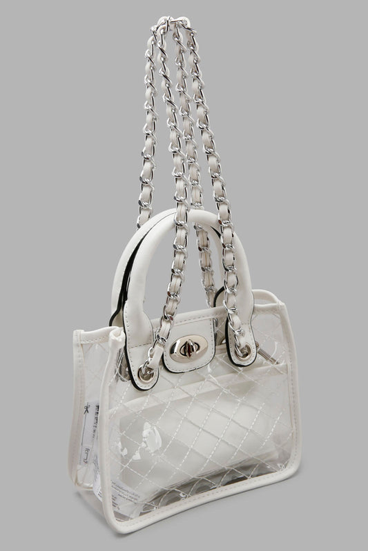 Redtag-Transparent-Quilting-Bag-With-Pouch-Category:Bags,-Colour:Assorted,-Filter:Girls-Accessories,-GIR-Bags,-New-In,-New-In-GIR-ACC,-Non-Sale,-Section:Girls-(0-to-14Yrs),-W22O-Girls-
