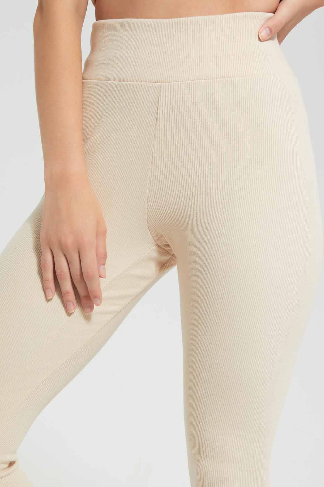 Redtag-Beige-Nude-Bci-Plain-Legging-Category:Joggers,-Colour:Beige,-Deals:New-In,-Filter:Women's-Clothing,-New-In-Women,-Non-Sale,-Section:Women,-W22O,-Women-Joggers-Women's-