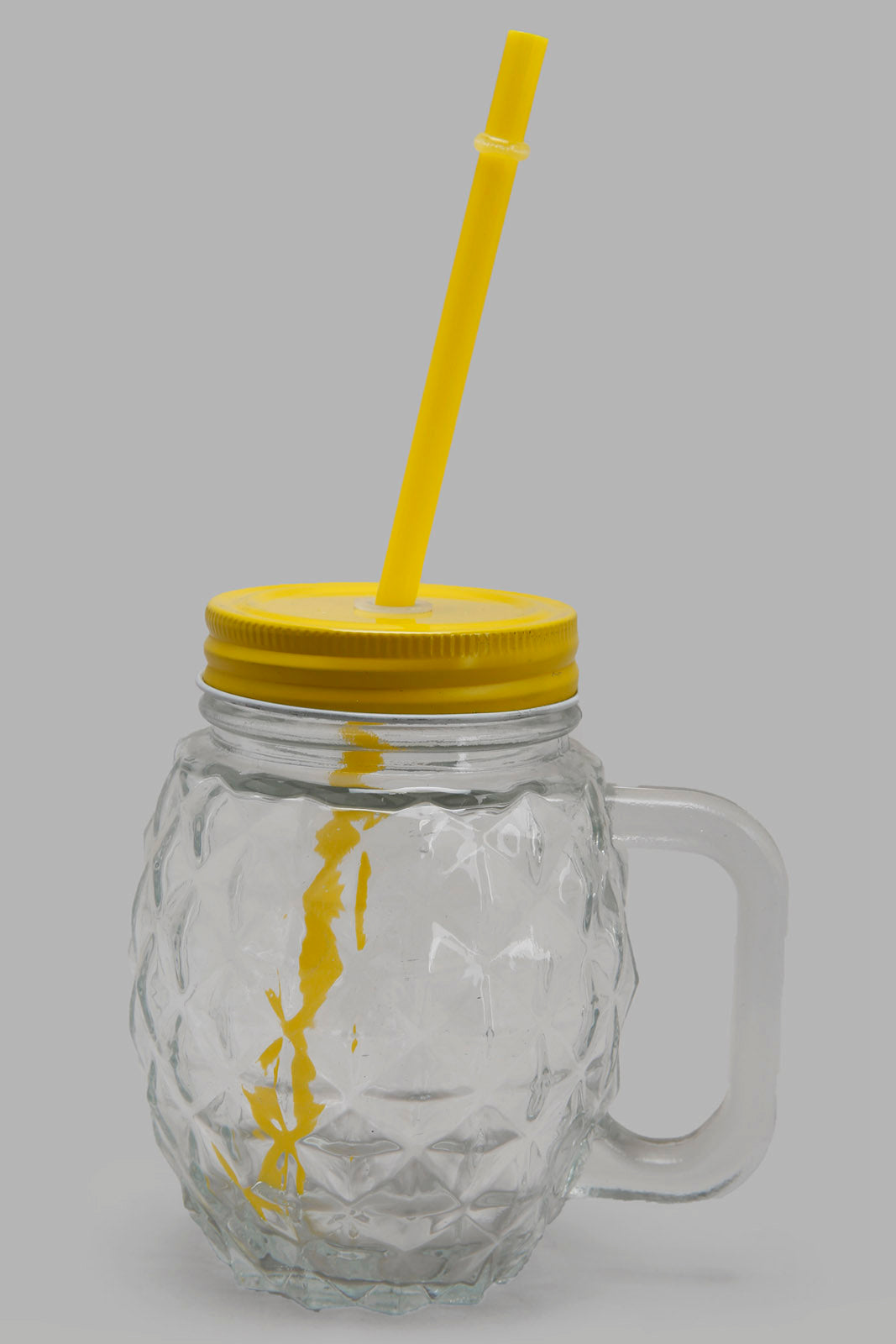 Redtag-Clear-Glass-Mason-Jar(4-Piece)-Category:Glasses,-Colour:Clear,-Deals:New-In,-Filter:Home-Dining,-HMW-DIN-Drinkware,-New-In-HMW-DIN,-Non-Sale,-Section:Homewares,-W22A-Home-Dining-