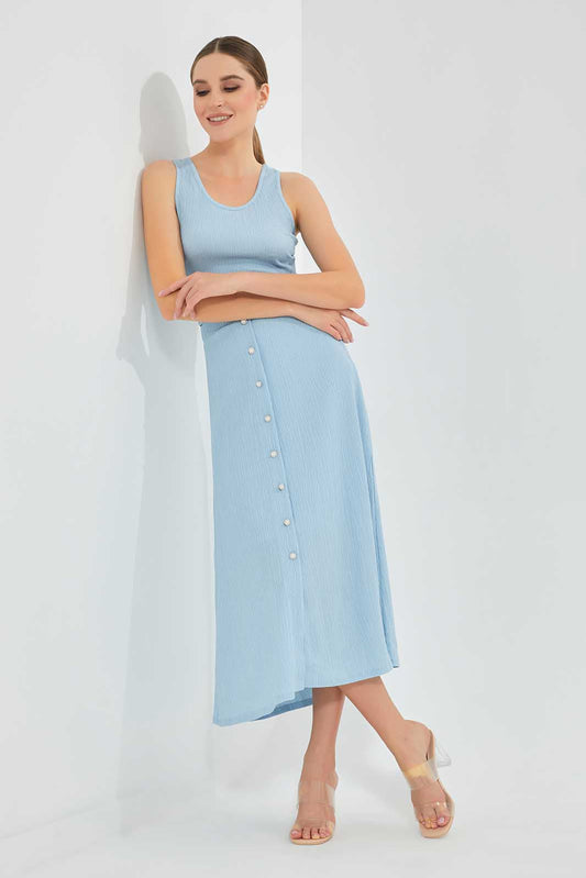 Redtag-BLACK-A-Line-Skirt-Category:Skirts,-Colour:Black,-Deals:New-In,-Filter:Women's-Clothing,-LEC,-LEC-Skirts,-New-In-LEC,-Non-Sale,-Section:Women,-W22O-Women's-