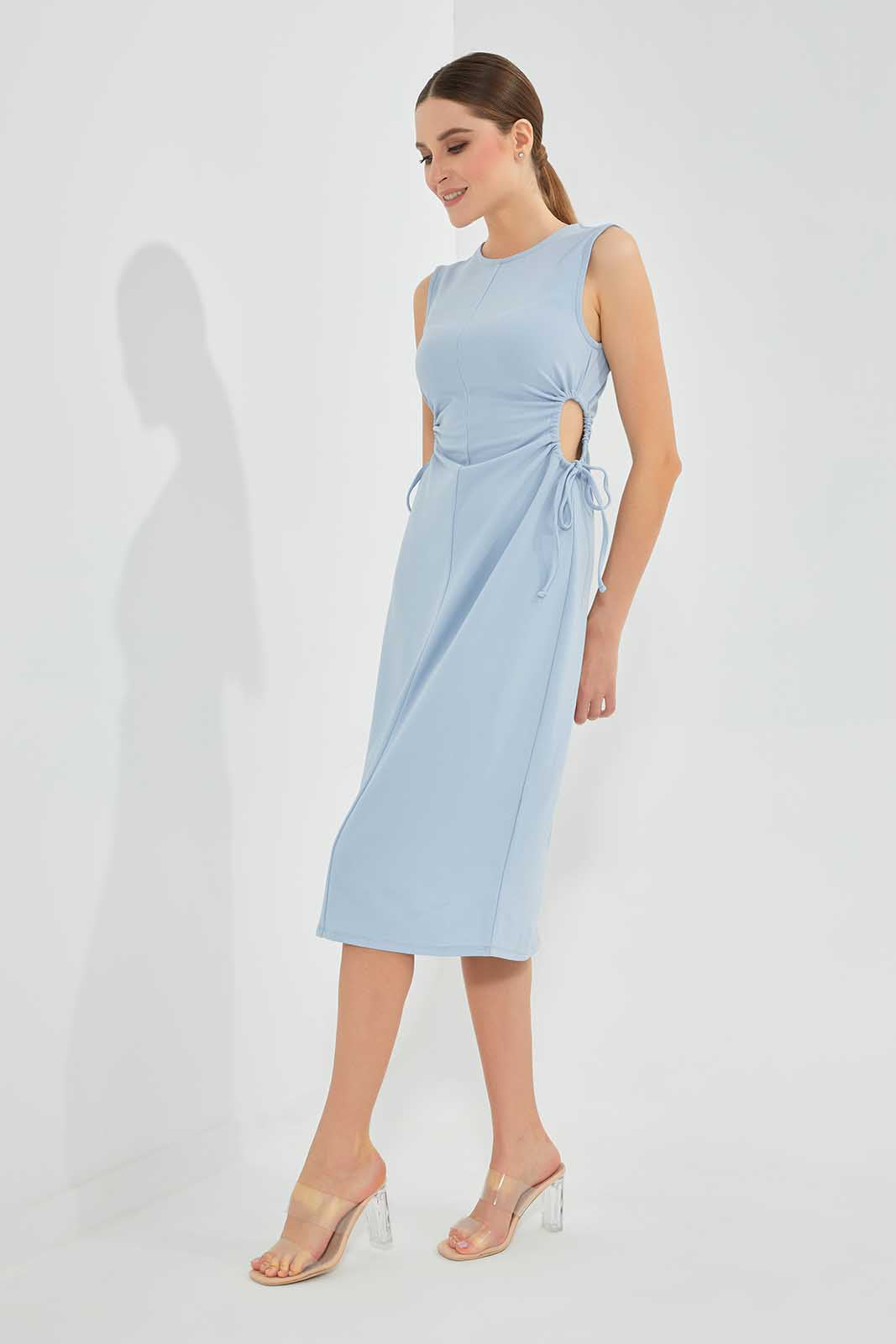 Redtag-SKY-BLUE-Flared-Bottom-Pant-Category:Trousers,-Colour:Sky-Blue,-Deals:New-In,-Filter:Women's-Clothing,-LEC,-LEC-Trousers,-New-In-LEC,-Non-Sale,-Section:Women,-W22O-Women's-
