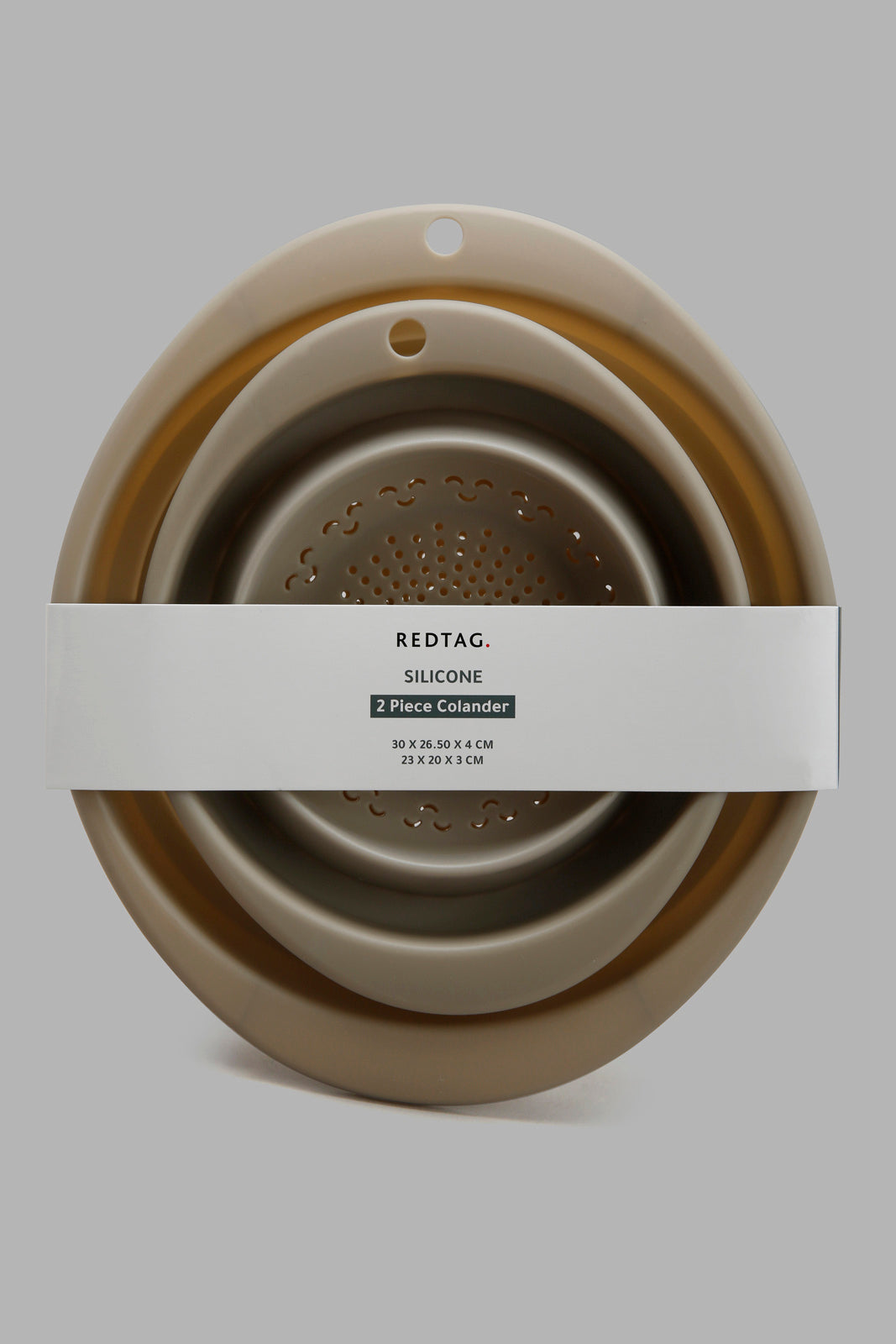 Redtag-Beige-Colander-(2-Piece)-Category:Bakeware,-Colour:Beige,-Deals:New-In,-Filter:Home-Dining,-HMW-DIN-Kitchen-Accessories,-New-In-HMW-DIN,-Non-Sale,-Section:Homewares,-W22A-Home-Dining-