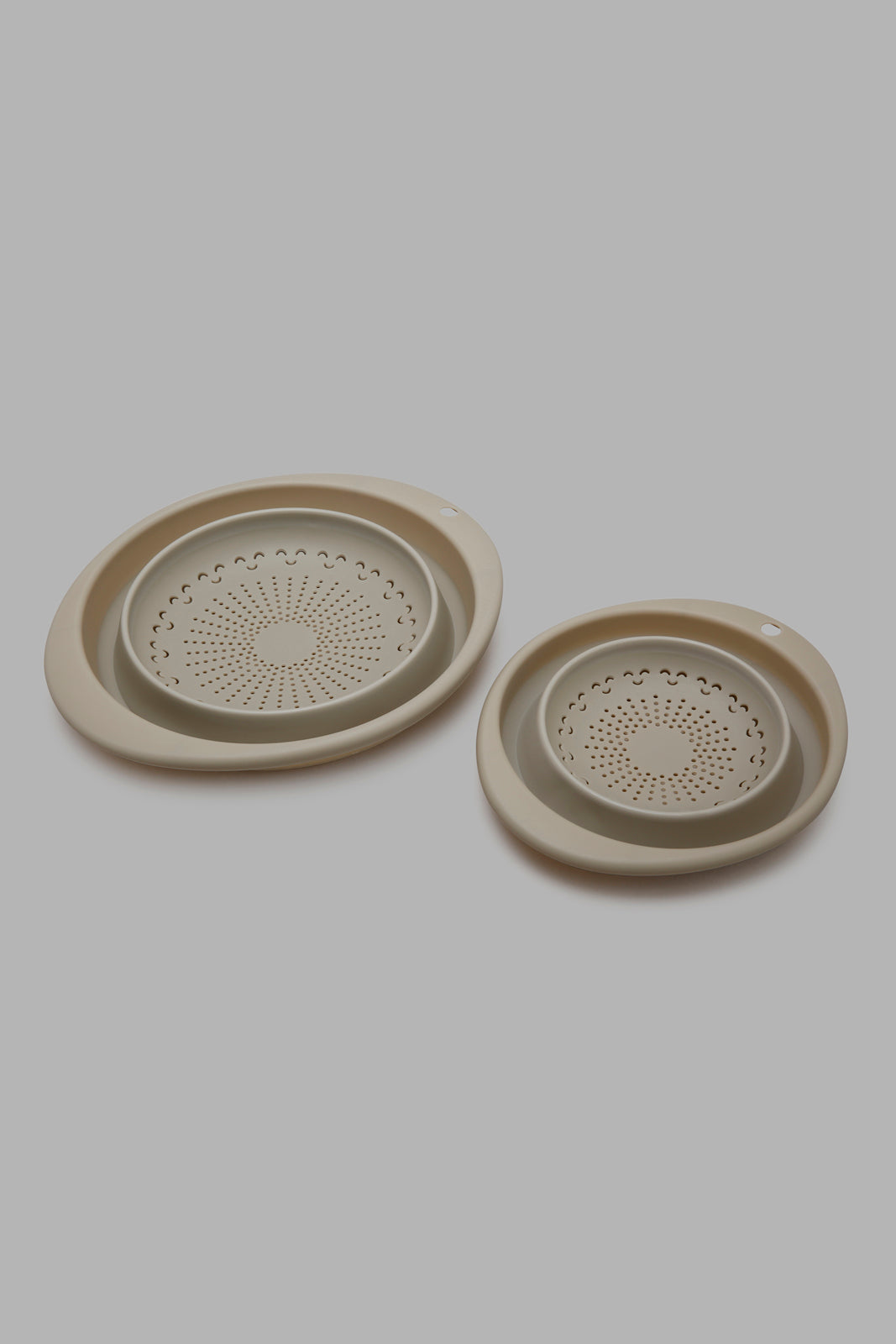 Redtag-Beige-Colander-(2-Piece)-Category:Bakeware,-Colour:Beige,-Deals:New-In,-Filter:Home-Dining,-HMW-DIN-Kitchen-Accessories,-New-In-HMW-DIN,-Non-Sale,-Section:Homewares,-W22A-Home-Dining-
