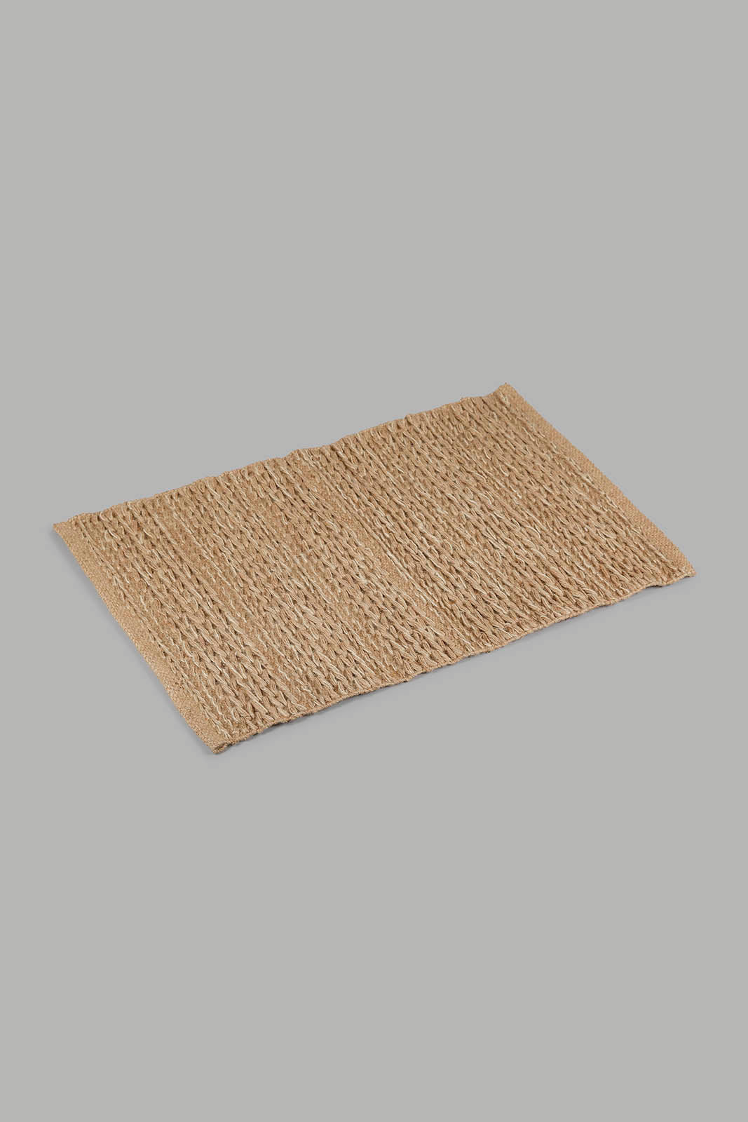 Redtag-Brown-Braided-Jute-Woven-Dhurrie-Category:0,-Colour:Brown,-Deals:New-In,-Filter:Home-Decor,-HMW-HOM-Rugs-&-Door-Mats,-New-In-HMW-HOM,-Non-Sale,-Section:Homewares,-W22A-Home-Decor-