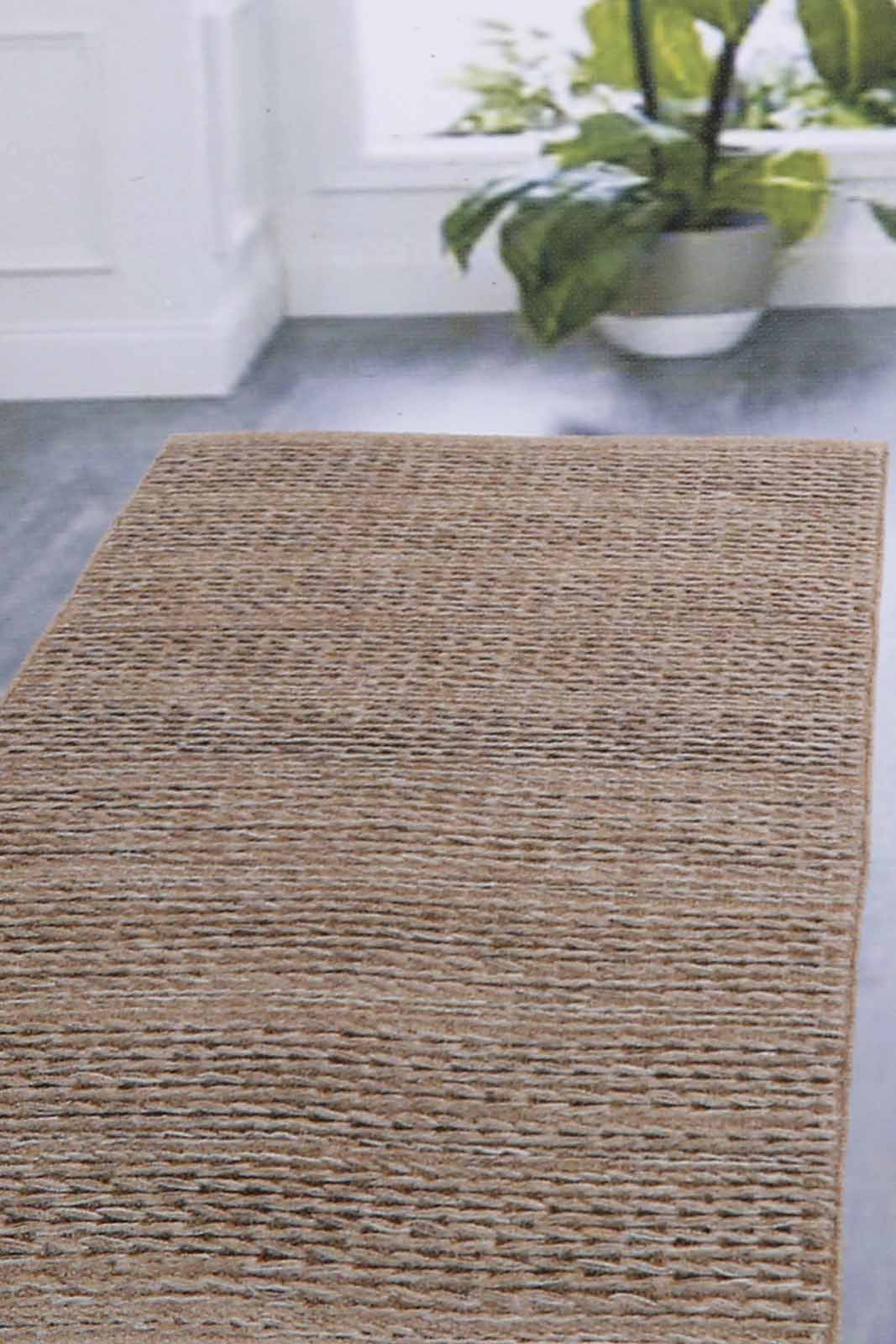Redtag-Brown-Braided-Jute-Woven-Runner-Category:0,-Colour:Brown,-Deals:New-In,-Filter:Home-Decor,-HMW-HOM-Rugs-&-Door-Mats,-New-In-HMW-HOM,-Non-Sale,-Section:Homewares,-W22A-Home-Decor-