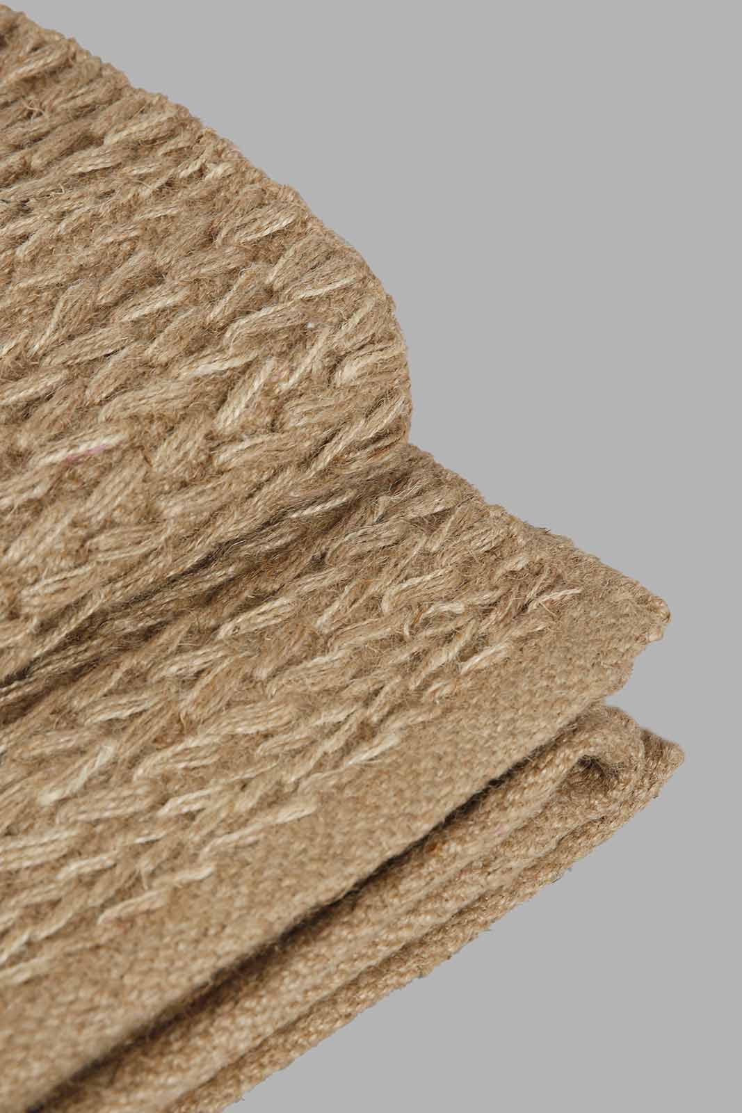 Redtag-Brown-Braided-Jute-Woven-Rug-Category:Rugs,-Colour:Brown,-Deals:New-In,-Filter:Home-Decor,-HMW-HOM-Rugs-&-Door-Mats,-New-In-HMW-HOM,-Non-Sale,-Section:Homewares,-W22A-Home-Decor-