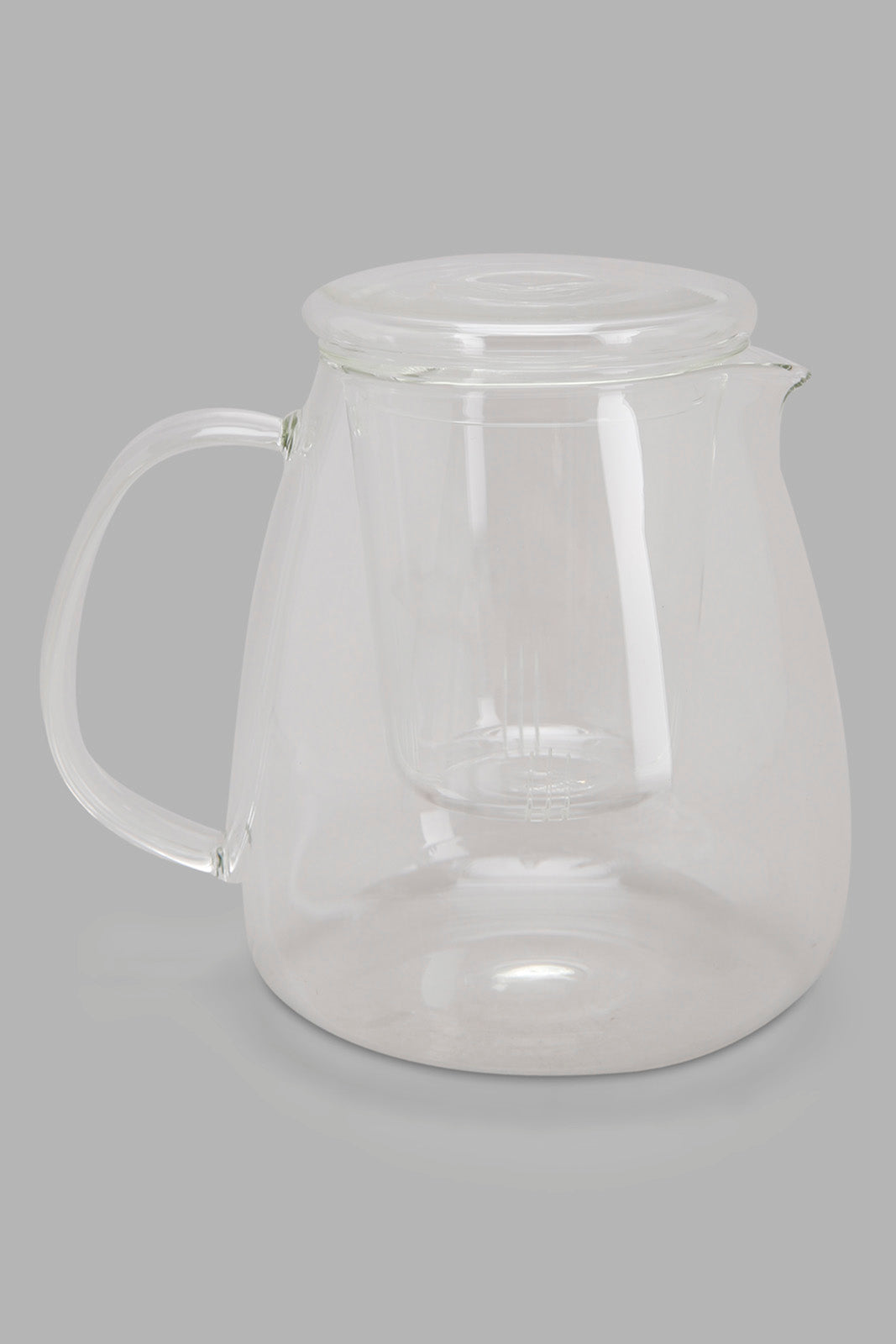 Redtag-Clear-Glass-Teapot-With-Infuser-Category:Tea-Pots,-Colour:Clear,-Deals:New-In,-Filter:Home-Dining,-HMW-DIN-Crockery,-New-In-HMW-DIN,-Non-Sale,-Section:Homewares,-W22O-Home-Dining-