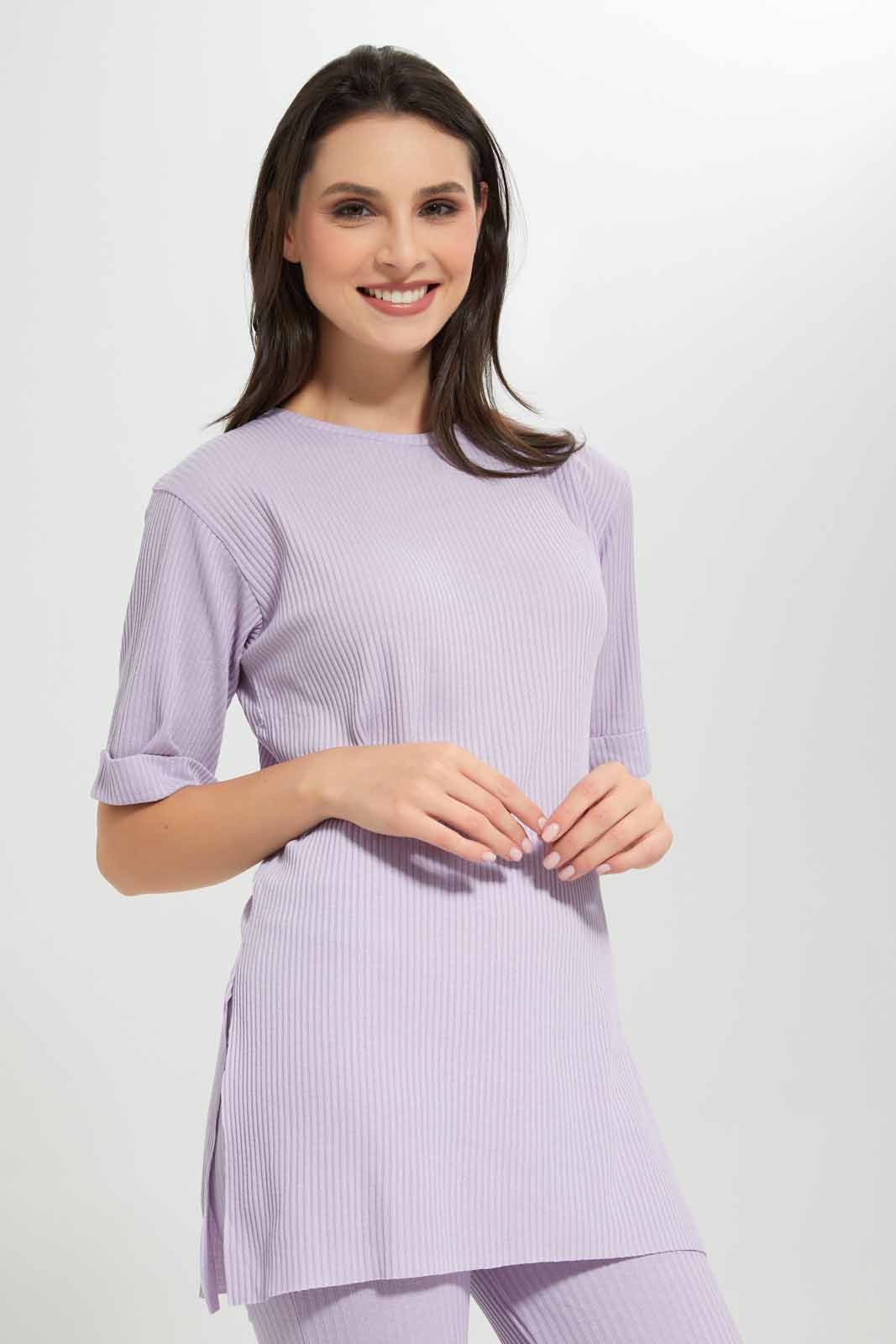 Redtag-Women-Lilac-Lounge-T-Shirt-Category:T-Shirts,-Colour:Lilac,-Deals:New-In,-Filter:Women's-Clothing,-New-In-Women-APL,-Non-Sale,-S22C,-Section:Women,-Women-T-Shirts-Women's-