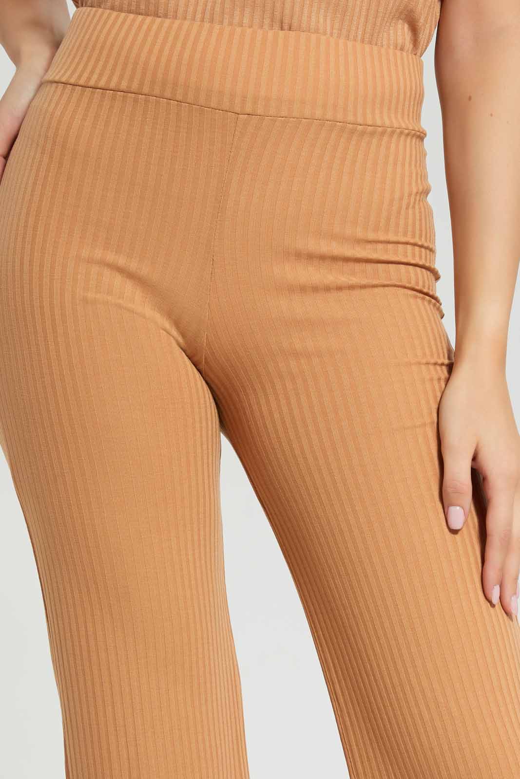 Redtag-Women-Pink-Wideleg-Lounge-Pants-Category:Joggers,-Colour:Apricot,-Deals:New-In,-Filter:Women's-Clothing,-New-In-Women-APL,-Non-Sale,-S22C,-Section:Women,-Women-Joggers-Women's-