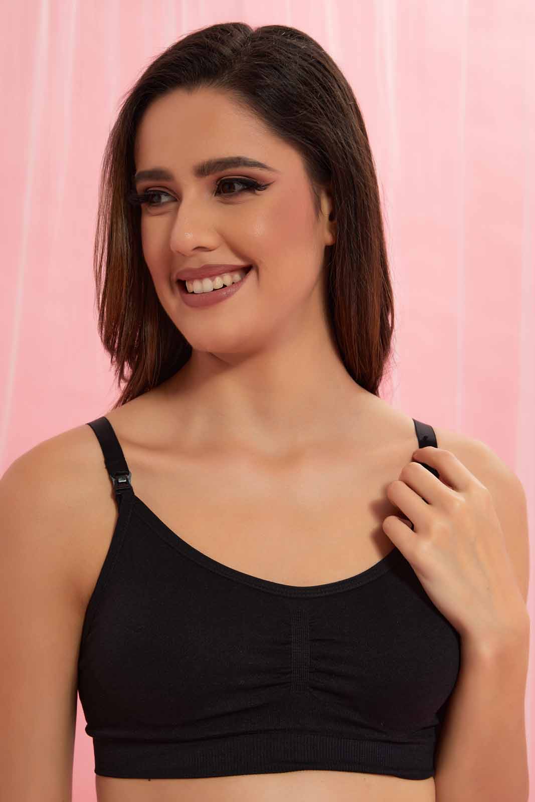 Redtag-Nursing-Bras-Category:Bras,-Colour:Black,-Deals:New-In,-Filter:Women's-Clothing,-New-In-Women-APL,-Non-Sale,-Section:Women,-W22O,-Women-Bras--