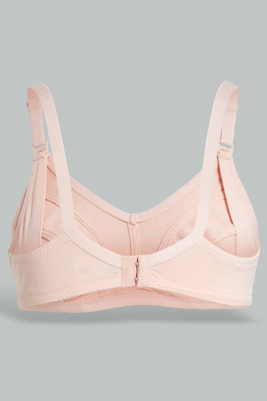 Redtag-White-LAD-2-Pack-Non-Padded-BRA-Category:Bras,-Colour:White,-Deals:New-In,-Filter:Women's-Clothing,-New-In-Women-APL,-Non-Sale,-Section:Women,-W22O,-Women-Bras--