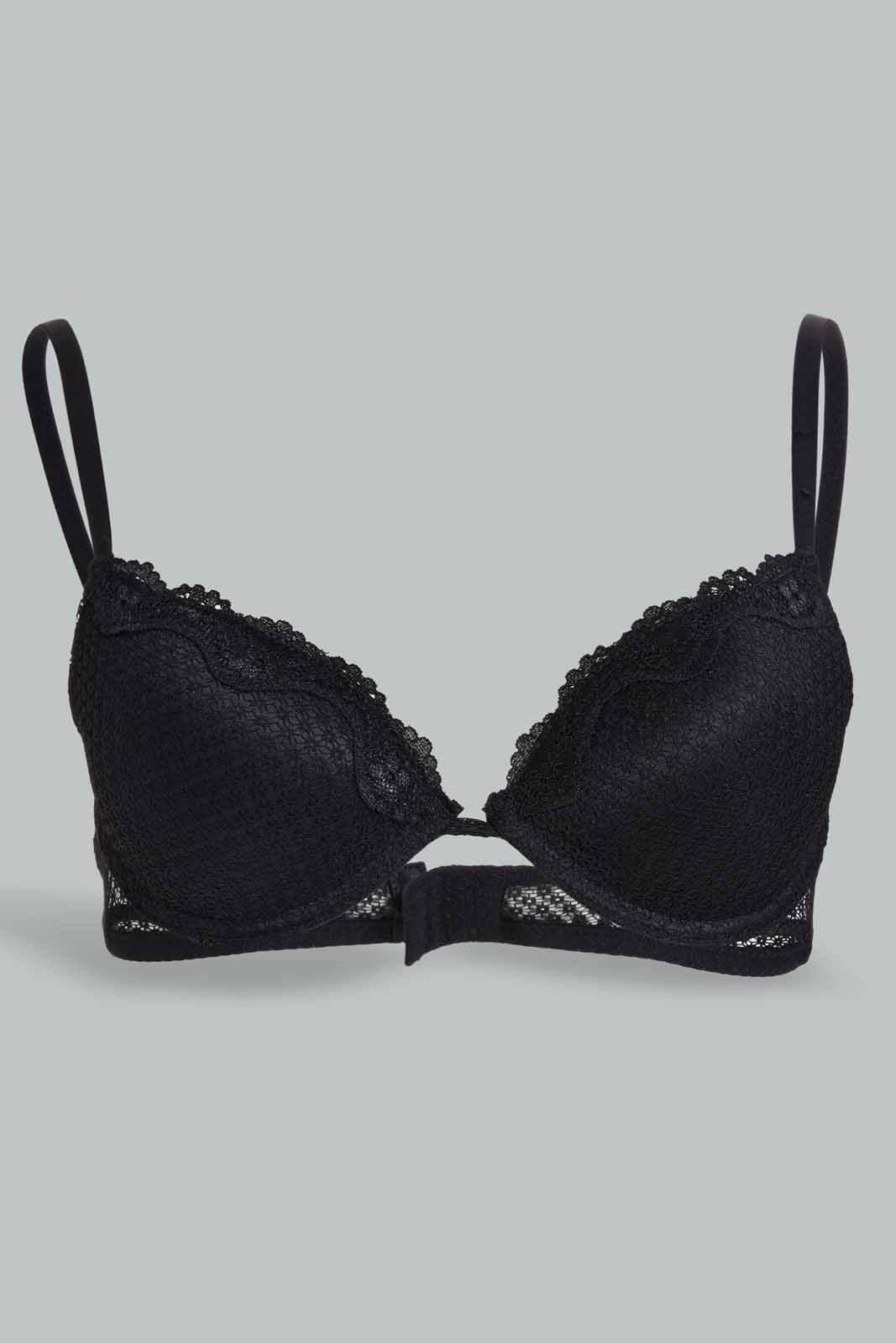 Redtag-Assorted-2-Pack-Plain-Plunge-Bra-Category:Bras,-Colour:Assorted,-Deals:New-In,-Filter:Women's-Clothing,-New-In-Women-APL,-Non-Sale,-Section:Women,-W22O,-Women-Bras--