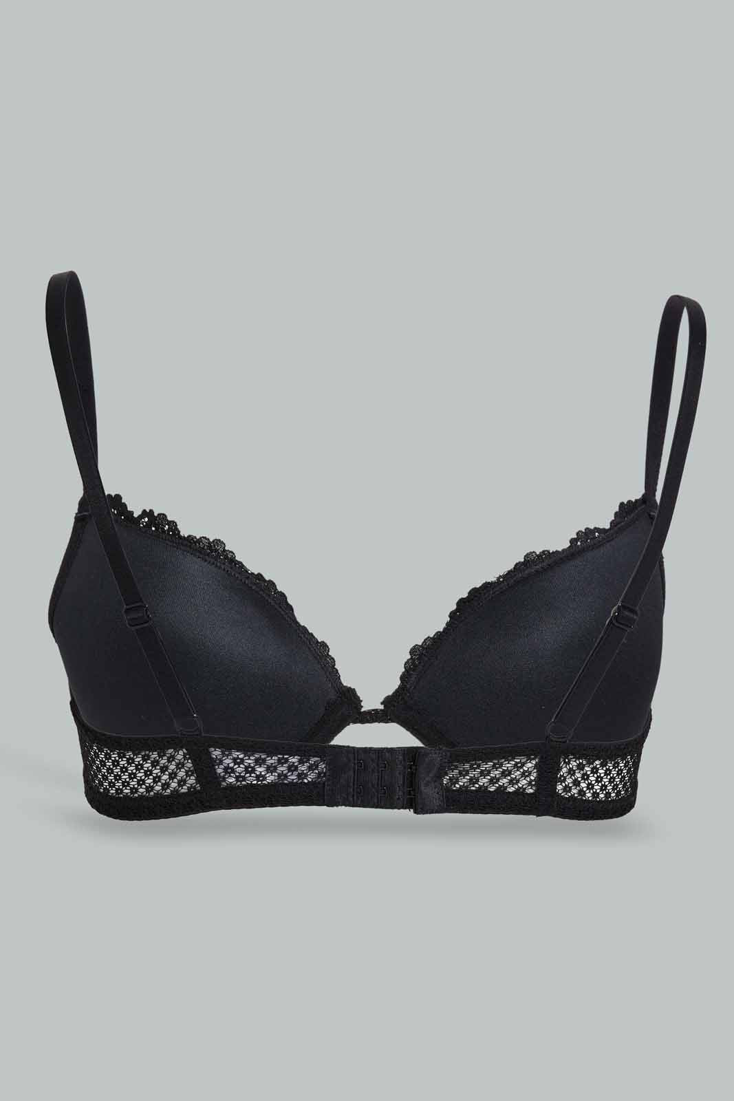Redtag-Assorted-2-Pack-Plain-Plunge-Bra-Category:Bras,-Colour:Assorted,-Deals:New-In,-Filter:Women's-Clothing,-New-In-Women-APL,-Non-Sale,-Section:Women,-W22O,-Women-Bras--
