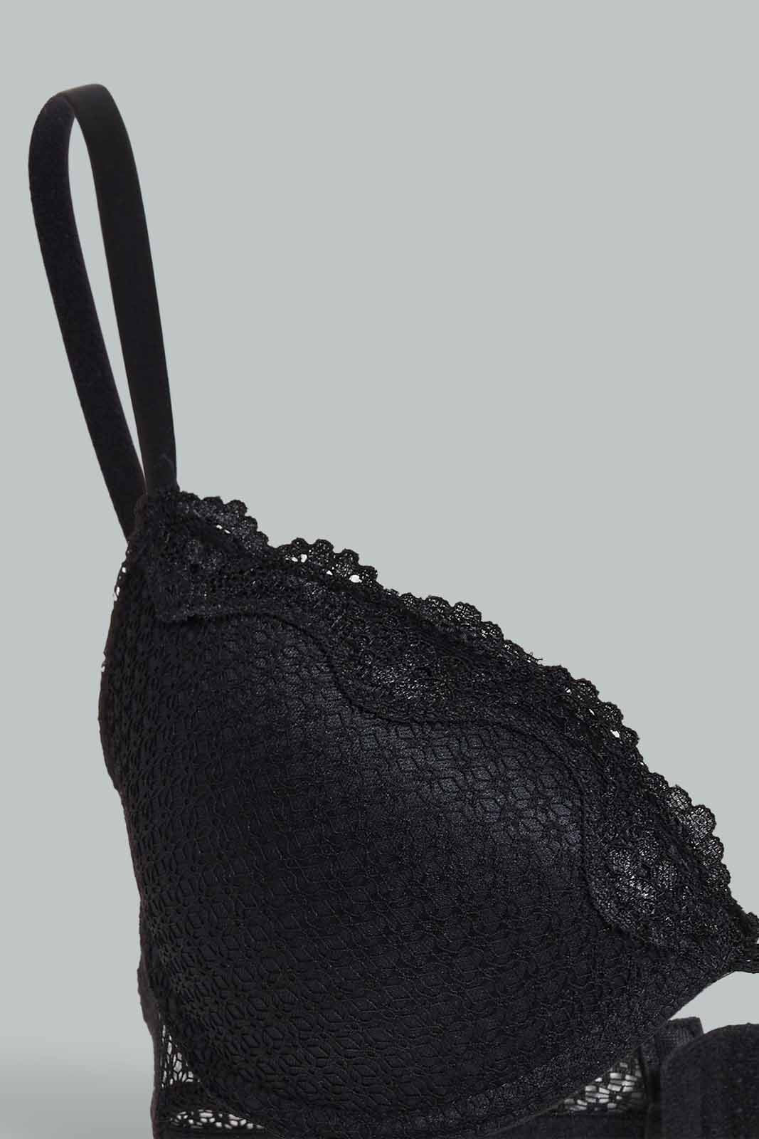 Redtag-Assorted-2-Pack-Plain-Plunge-Bra-Category:Bras,-Colour:Assorted,-Deals:New-In,-Filter:Women's-Clothing,-New-In-Women-APL,-Non-Sale,-Section:Women,-W22O,-Women-Bras--