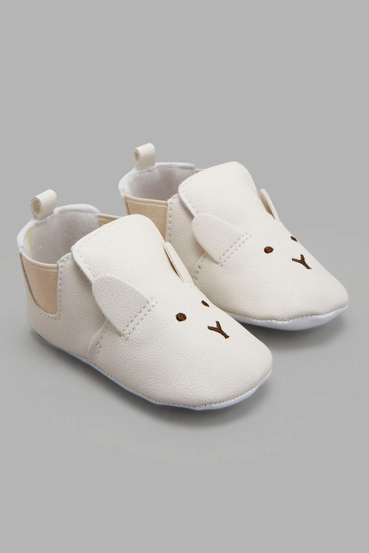 Redtag-Beige-Pram-Booties-Category:Boots,-Colour:Beige,-Deals:New-In,-Filter:Baby-Footwear-(0-to-18-Mths),-NBF-Boots,-New-In-NBF-FOO,-Non-Sale,-Section:Boys-(0-to-14Yrs),-W22A-Baby-0 to 18 Months