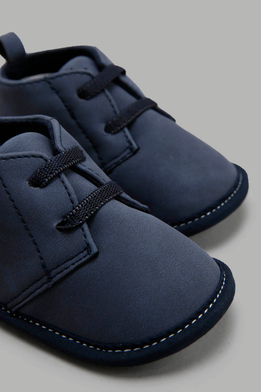Redtag-Navy-Pram-Booties-Category:Boots,-Colour:Navy,-Deals:New-In,-Filter:Baby-Footwear-(0-to-18-Mths),-NBF-Boots,-New-In-NBF-FOO,-Non-Sale,-Section:Boys-(0-to-14Yrs),-W22B-Baby-0 to 18 Months