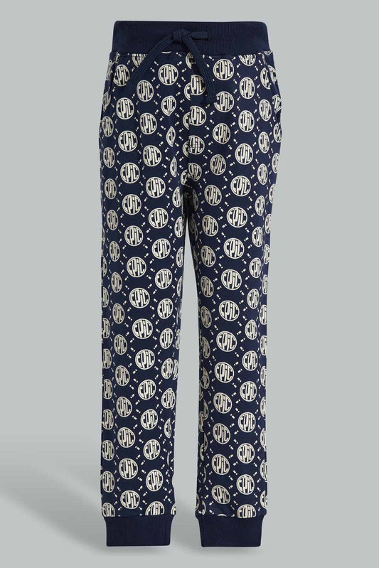 Redtag-Navy-Printed-Jog-Pant-BOY-Joggers,-Category:Joggers,-Colour:Navy,-Deals:New-In,-Filter:Boys-(2-to-8-Yrs),-New-In-BOY-APL,-Non-Sale,-Section:Boys-(0-to-14Yrs),-W22O-Boys-2 to 8 Years