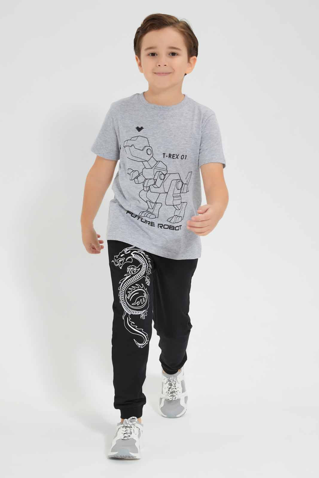 Redtag-Black-Dragon-Print-Jog-Pant-BOY-Joggers,-Category:Joggers,-Colour:Black,-Deals:New-In,-Filter:Boys-(2-to-8-Yrs),-New-In-BOY-APL,-Non-Sale,-Section:Boys-(0-to-14Yrs),-W22O-Boys-2 to 8 Years