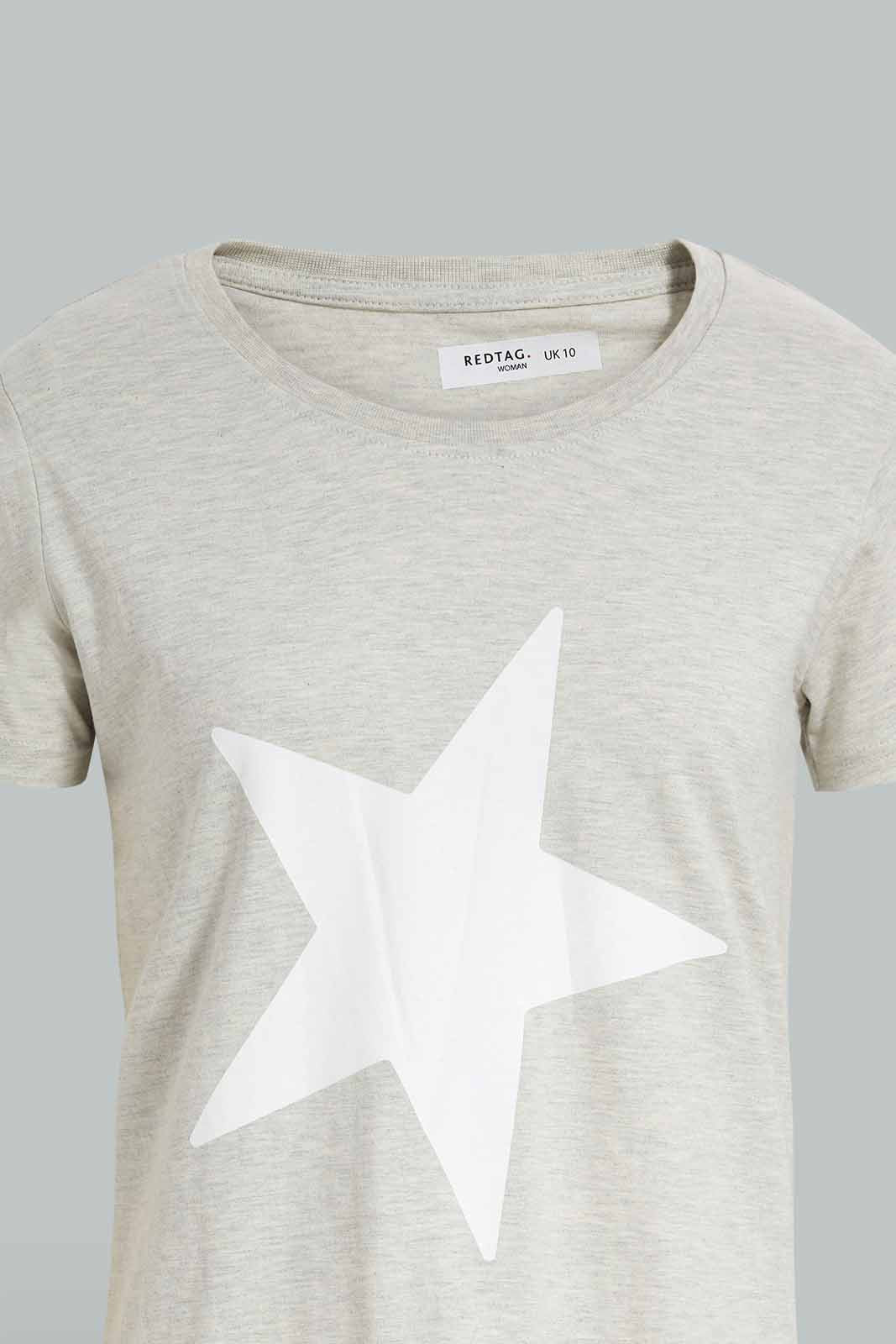 Redtag-Mid-Grey-Melange-Coffee-Printed-Pyjama-Set-Category:Pyjama-Sets,-Colour:Grey,-Deals:New-In,-Filter:Women's-Clothing,-New-In-Women-APL,-Non-Sale,-Section:Women,-TBL,-W22O,-Women-Pyjama-Sets--