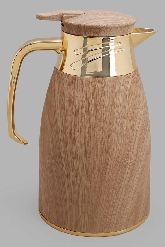 Redtag-Brown-Vaccum-Flask-Category:Storage,-Colour:Brown,-Deals:New-In,-Filter:Home-Dining,-HMW-DIN-Storage,-New-In-HMW-DIN,-Non-Sale,-Section:Homewares,-W22O-Home-Dining-