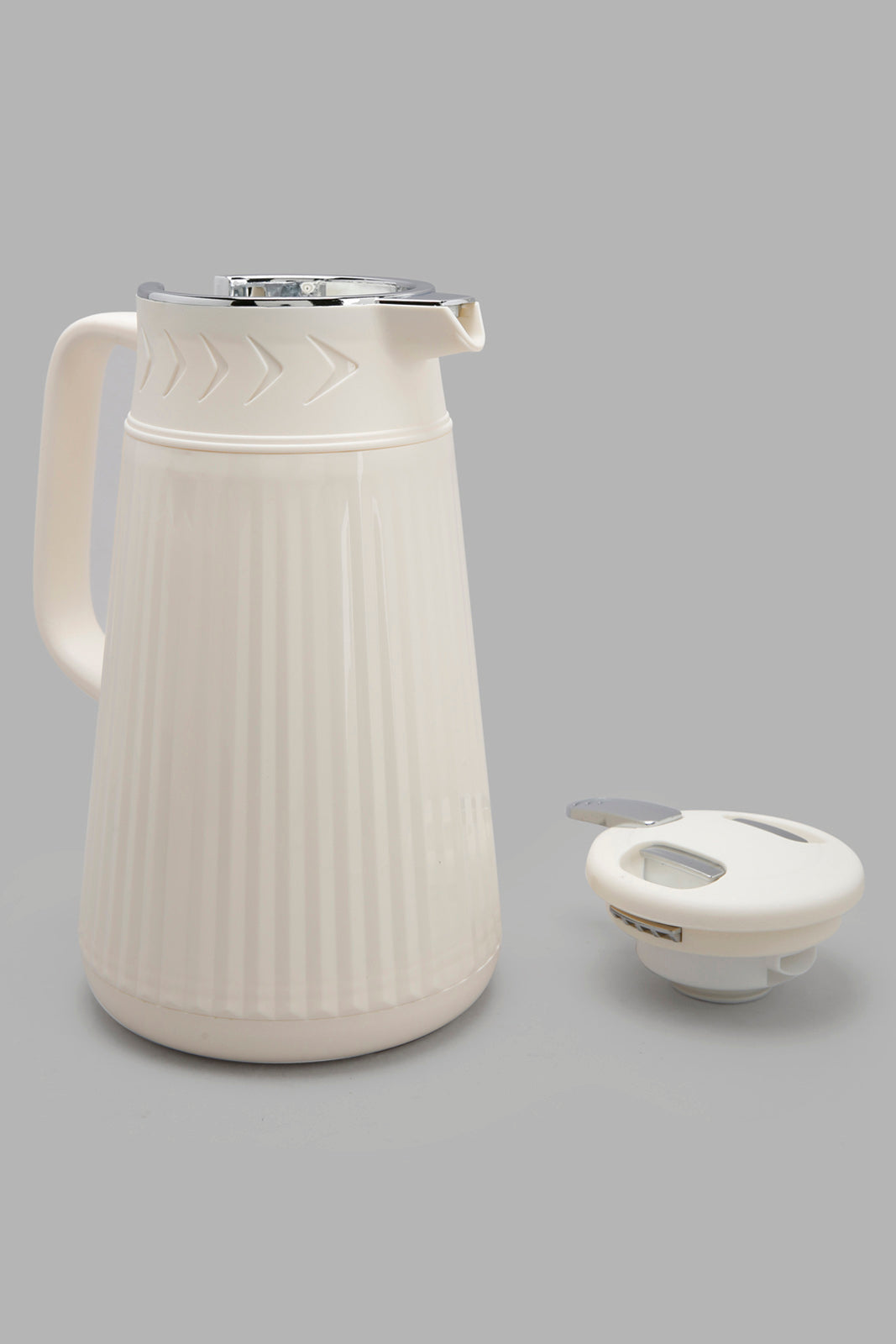 Redtag-White-Vaccum-Flask-Category:Storage,-Colour:White,-Deals:New-In,-Filter:Home-Dining,-HMW-DIN-Storage,-New-In-HMW-DIN,-Non-Sale,-Section:Homewares,-W22O-Home-Dining-