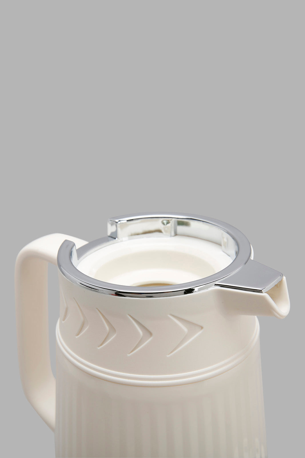 Redtag-White-Vaccum-Flask-Category:Storage,-Colour:White,-Deals:New-In,-Filter:Home-Dining,-HMW-DIN-Storage,-New-In-HMW-DIN,-Non-Sale,-Section:Homewares,-W22O-Home-Dining-