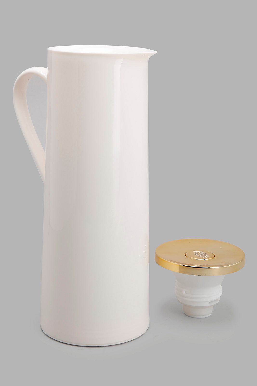 Redtag-White-Vaccum-Flask-Category:Storage,-Colour:White,-Deals:New-In,-Filter:Home-Dining,-HMW-DIN-Storage,-New-In-HMW-DIN,-Non-Sale,-Section:Homewares,-W22O-Home-Dining-