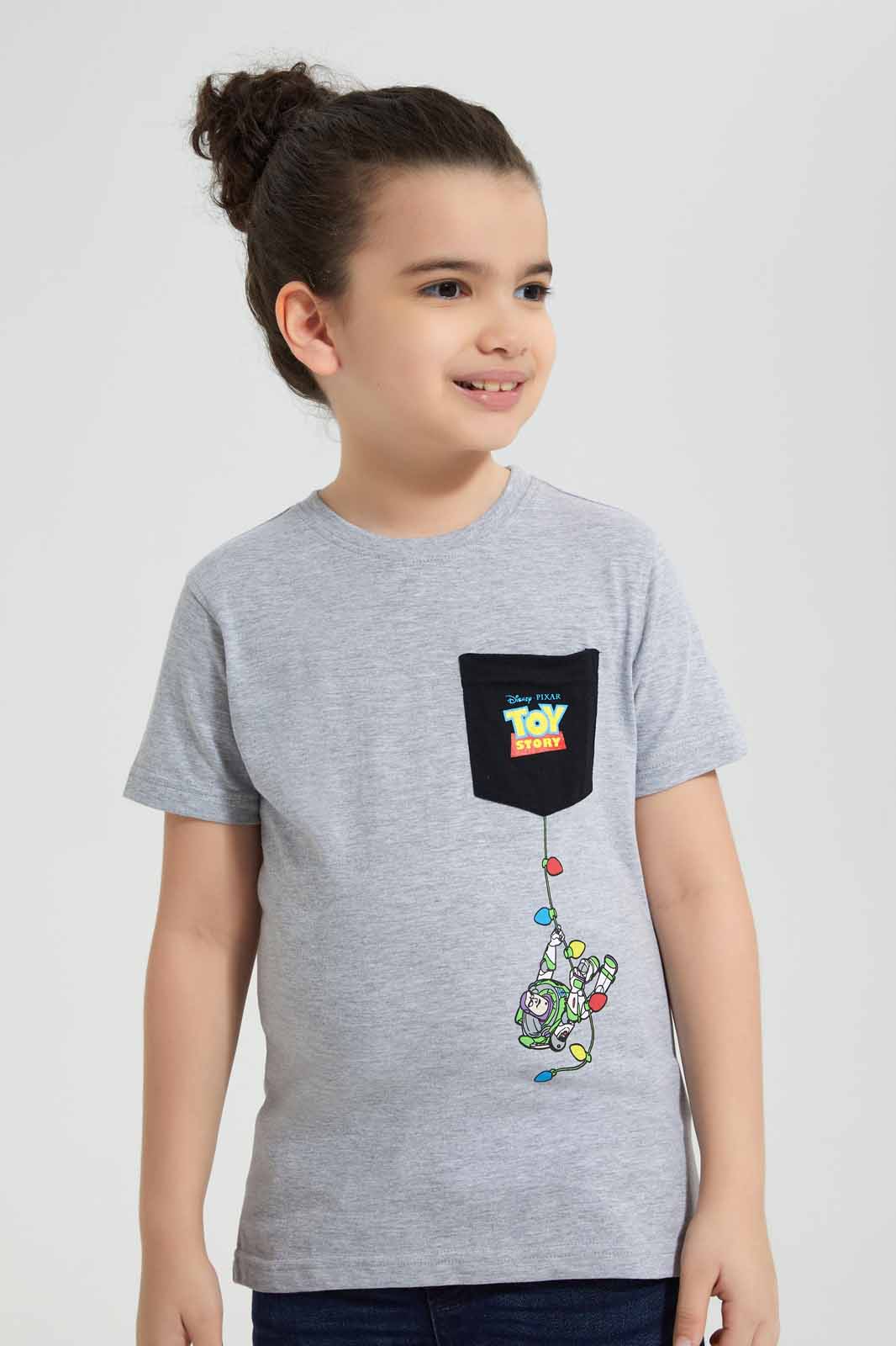 Redtag-Mid-Grey-Space-Hero-Graphic-Pocket-T-Shirt-BOY-T-Shirts,-Category:T-Shirts,-Colour:Grey,-Deals:New-In,-Filter:Boys-(2-to-8-Yrs),-New-In-BOY-APL,-Non-Sale,-Section:Boys-(0-to-14Yrs),-TBL,-W22O-Boys-2 to 8 Years