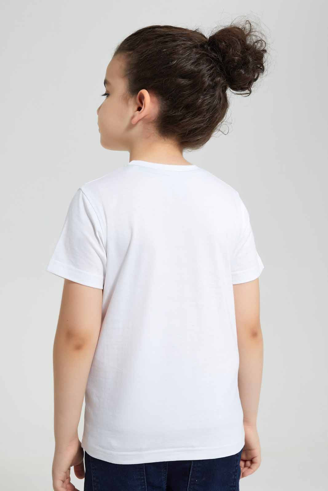 Redtag-White-Buzz-Graphic-SS-T-Shirt-BOY-T-Shirts,-Category:T-Shirts,-Colour:White,-Deals:New-In,-Filter:Boys-(2-to-8-Yrs),-New-In-BOY-APL,-Non-Sale,-Section:Boys-(0-to-14Yrs),-TBL,-W22O-Boys-2 to 8 Years