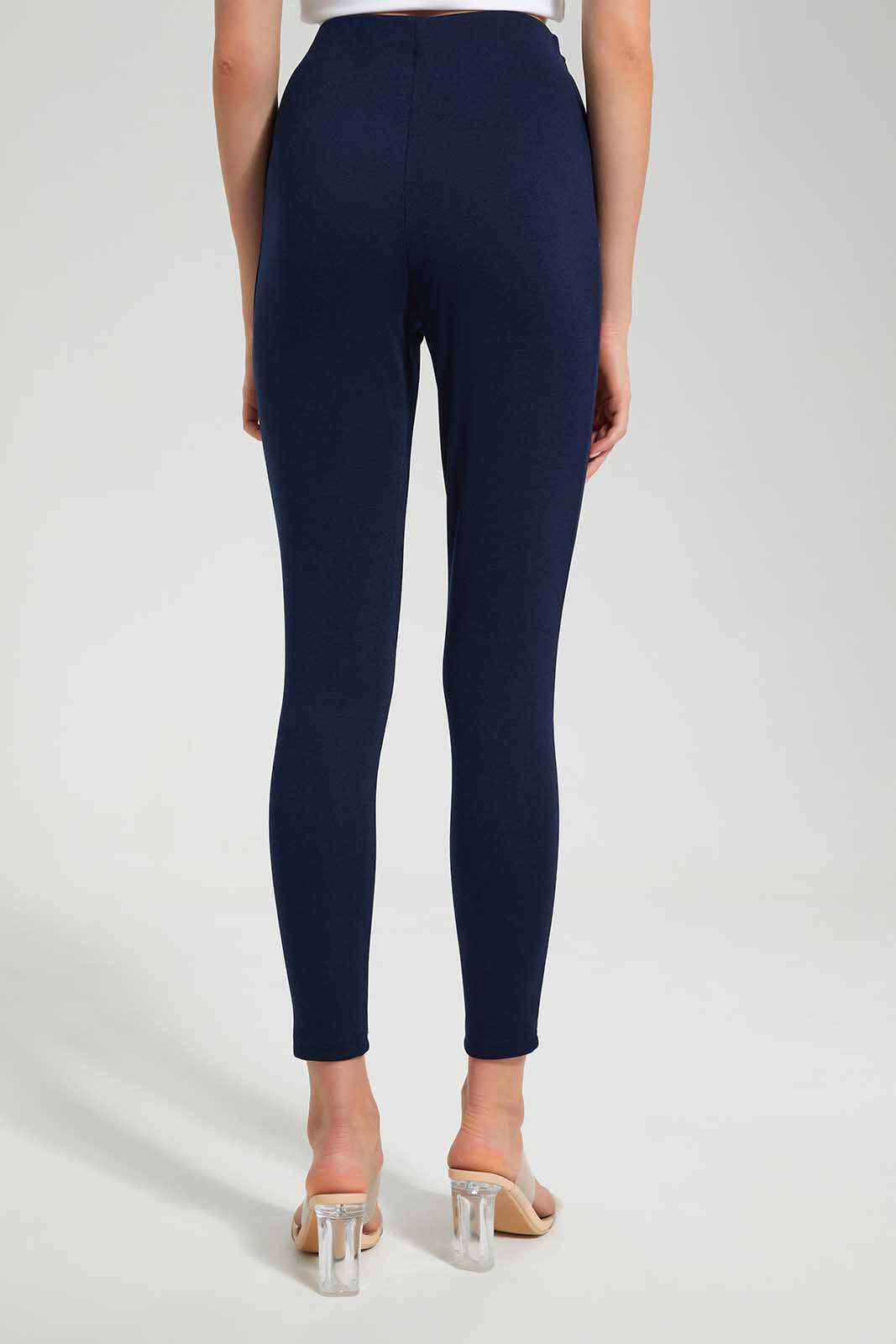 Redtag-Assorted-Fitted-Button-Front-Trouser-Category:Trousers,-Colour:Navy,-Deals:New-In,-Filter:Women's-Clothing,-LEC,-LEC-Trousers,-New-In-LEC,-Non-Sale,-Section:Women,-W22O-Women's-