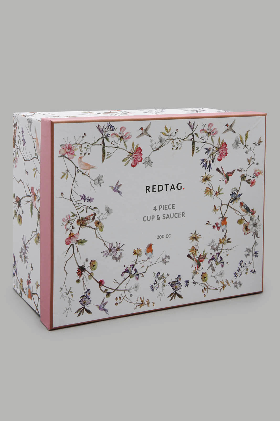 Redtag-Assorted-Floral-Design-Tea-Set-(4-Piece)-Category:Cups-&-Mugs,-Colour:Assorted,-Deals:New-In,-Filter:Home-Dining,-HMW-DIN-Crockery,-Naya,-New-In-HMW-DIN,-Non-Sale,-Section:Homewares,-W22A-Home-Dining-