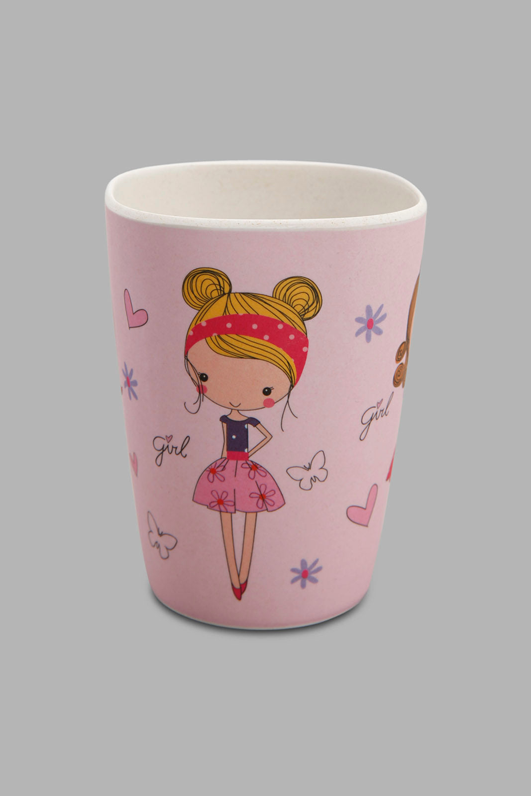 Redtag-Kids-Breakfast-Set-(5Pcs)-Category:Crockery-Sets,-Colour:Pink,-Deals:New-In,-Filter:Home-Dining,-HMW-DIN-Crockery,-New-In-HMW-DIN,-Non-Sale,-Section:Homewares,-W22A-Home-Dining-