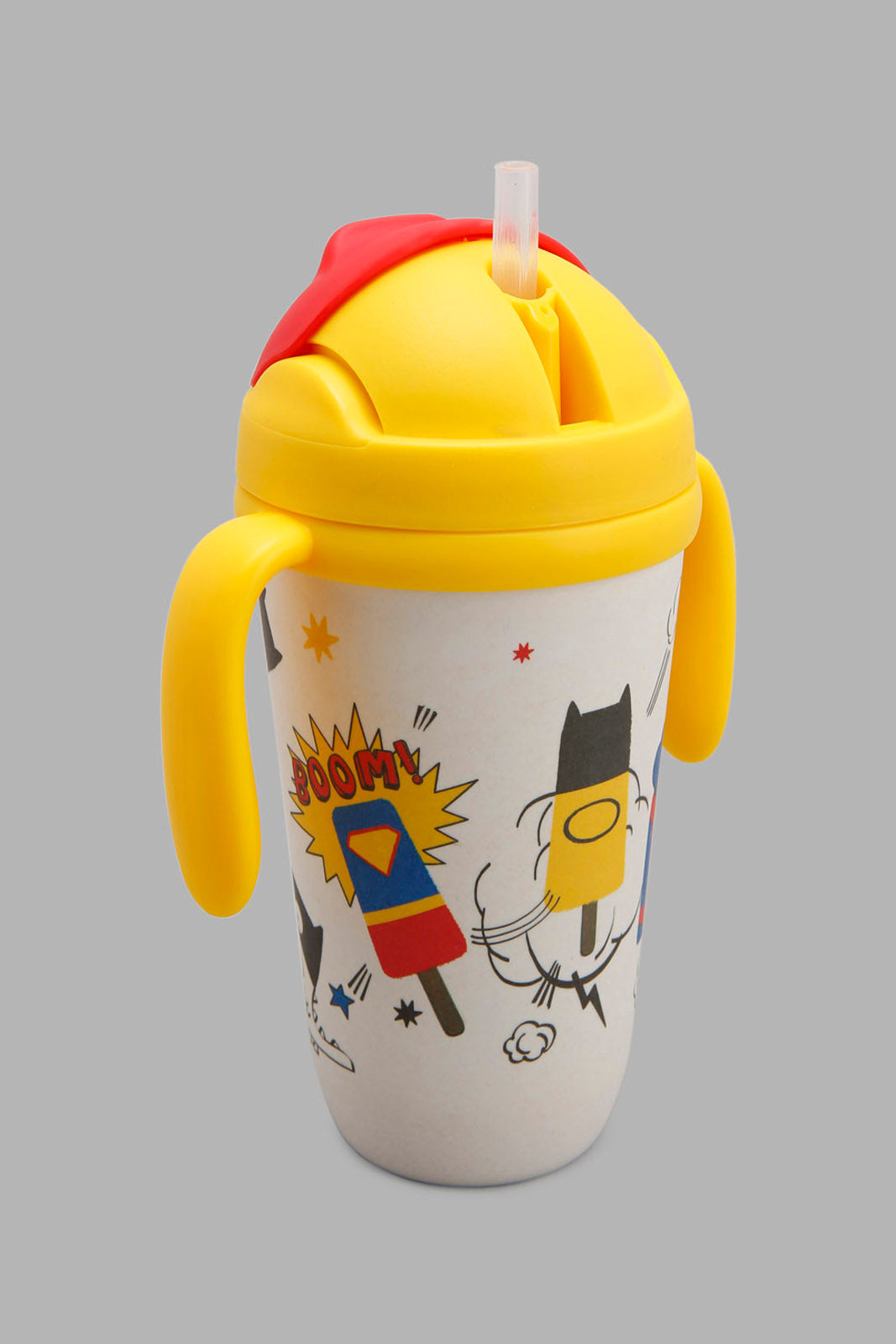 Redtag-Kids-Water-Bottle-Category:Crockery-Sets,-Colour:Yellow,-Deals:New-In,-Filter:Home-Dining,-HMW-DIN-Crockery,-New-In-HMW-DIN,-Non-Sale,-Section:Homewares,-W22A-Home-Dining-