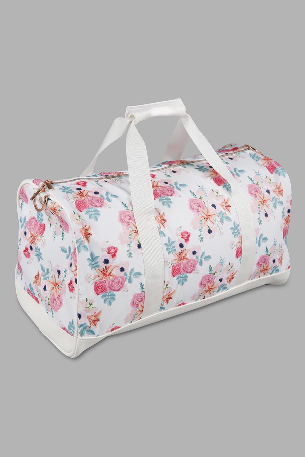 Redtag-Assorted-Flower-Prints-Ladies-Duffel-Bag-Category:Bags,-Colour:Assorted,-Filter:Travel-Accessories,-LUG-Bags,-New-In,-New-In-LUG-ACC,-Non-Sale,-Section:Travel,-W22A-Travel-Accessories-