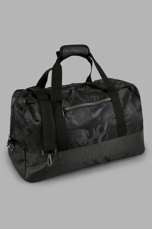 Redtag-Blue-Camouflage-Duffel-Category:Bags,-Colour:Blue,-Filter:Travel-Accessories,-LUG-Bags,-New-In,-New-In-LUG-ACC,-Non-Sale,-Section:Travel,-W22A-Travel-Accessories-
