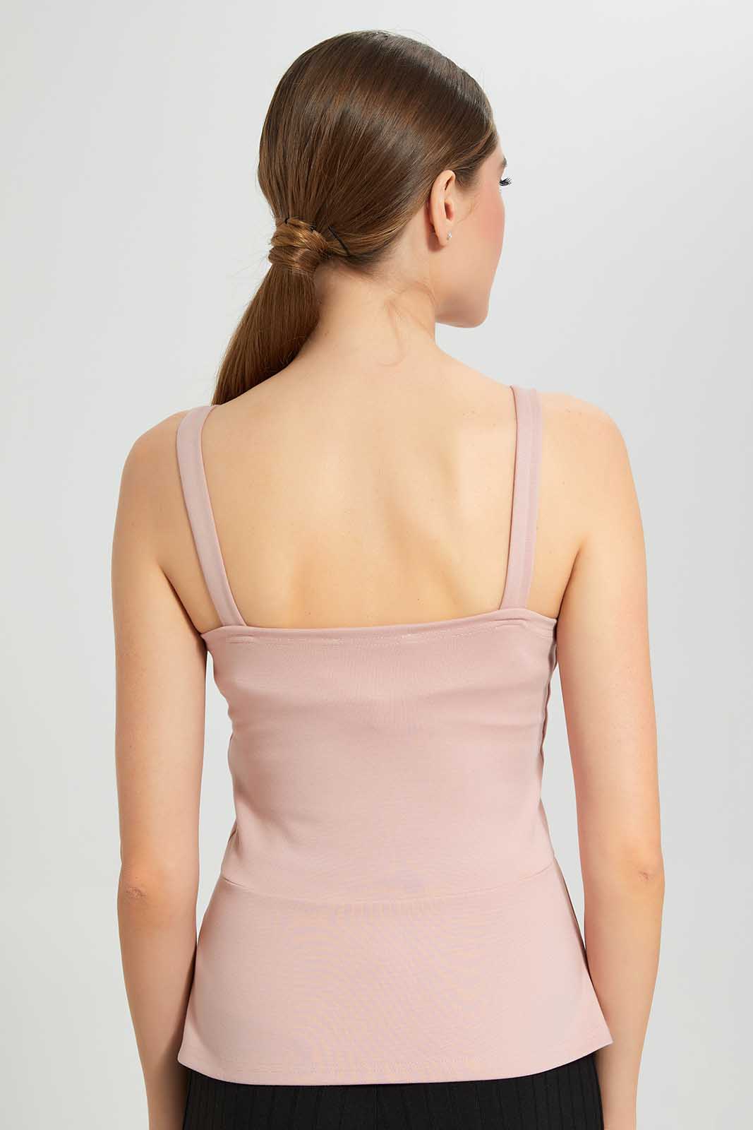 Redtag-Assorted-Eyelet-Sleeveless-Top-Category:Tops,-Colour:Apricot,-Deals:New-In,-Filter:Women's-Clothing,-LEC,-LEC-Tops,-New-In-LEC,-Non-Sale,-Section:Women,-W22O-Women's-