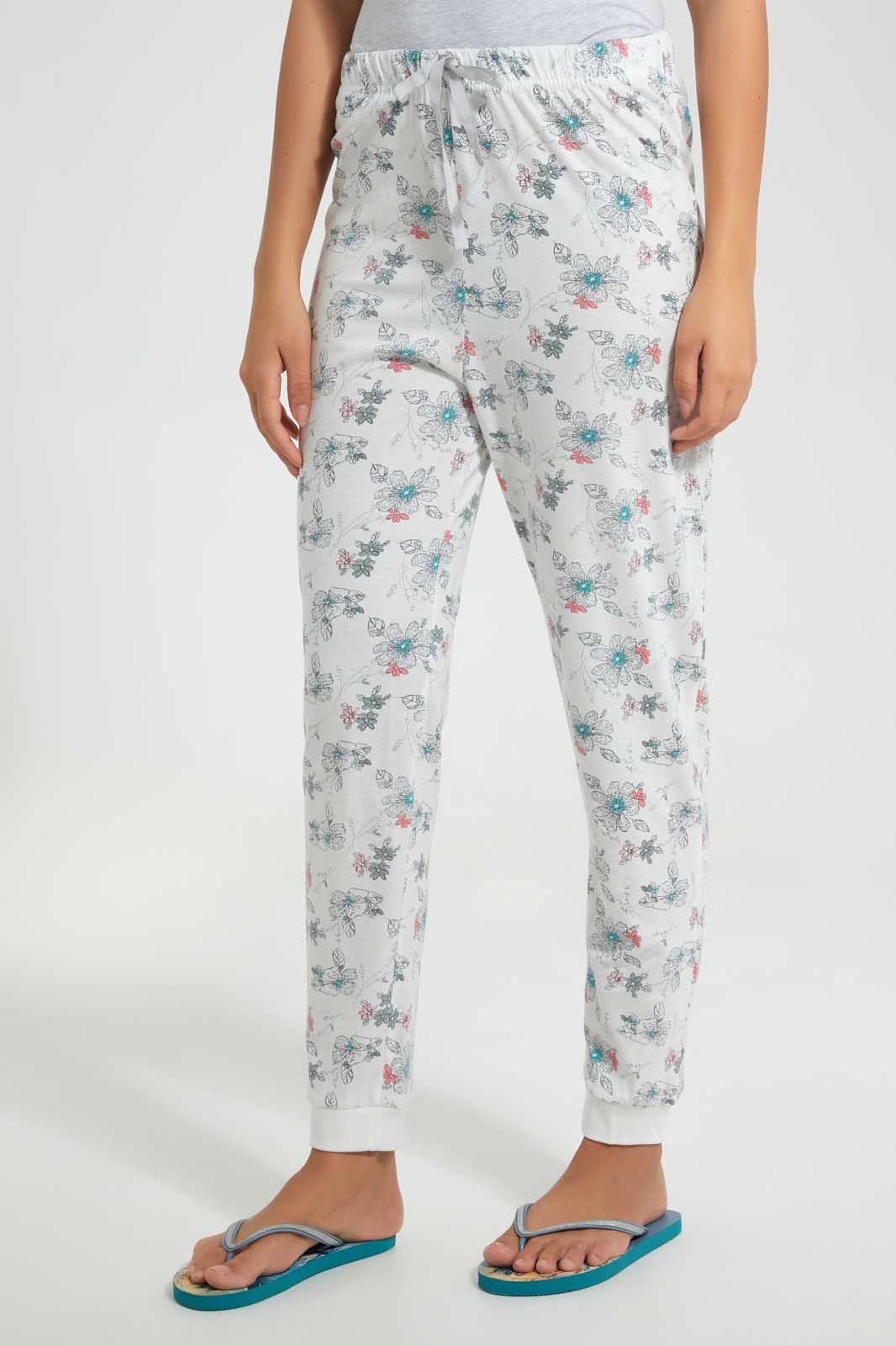 Redtag-Assorted-Single-Pack-Pyjama-Bottom-Leggings-Women's-