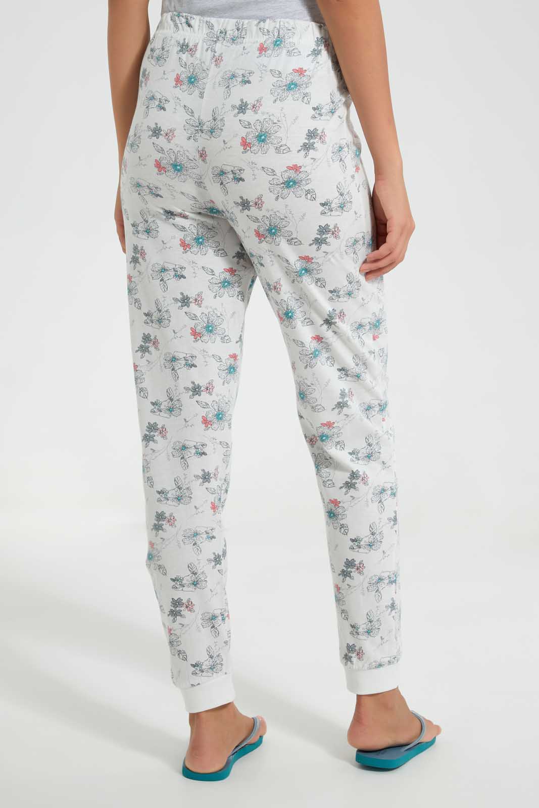Redtag-Assorted-Single-Pack-Pyjama-Bottom-Leggings-Women's-
