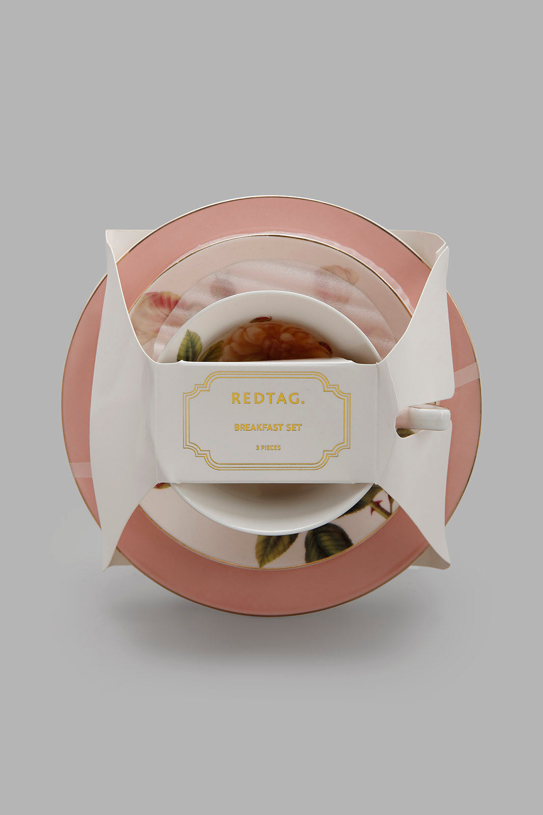 Redtag-Pink-Breakfast-Set-(3-Piece)-Category:Cups-&-Mugs,-Colour:Pink,-Deals:New-In,-Filter:Home-Dining,-HMW-DIN-Crockery,-New-In-HMW-DIN,-Non-Sale,-Section:Homewares,-W22B-Home-Dining-