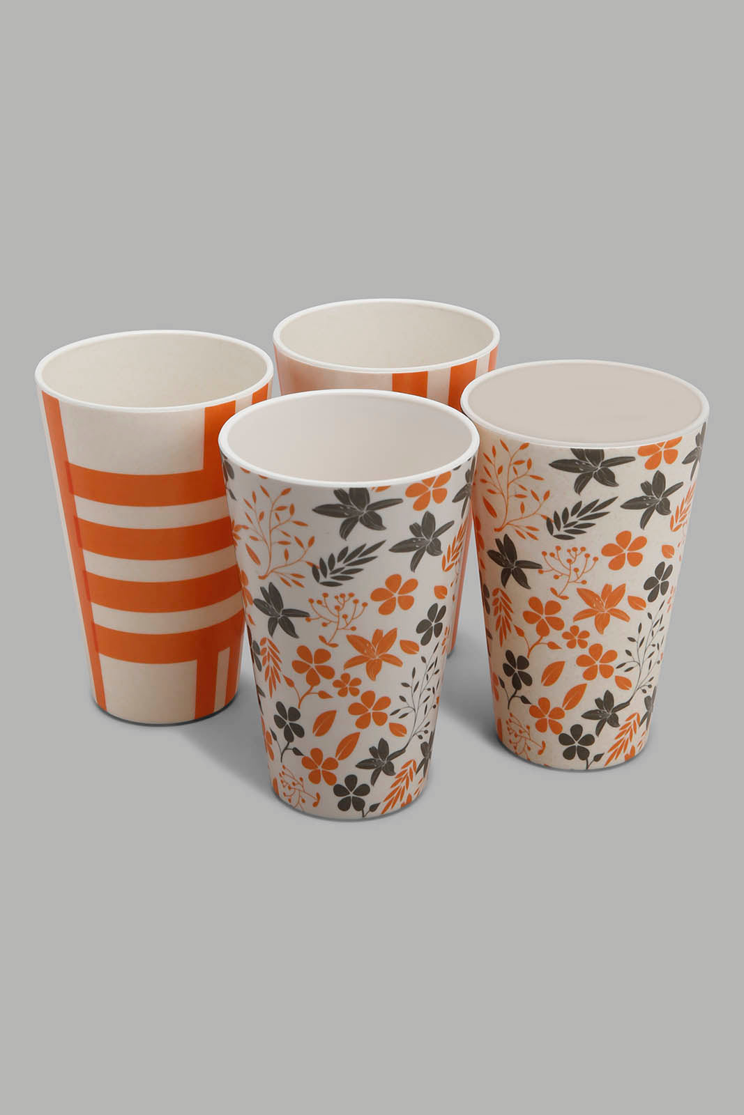 Redtag-Multicolour-Lefe-Bamboo-Glass-Set-(4-Piece)-Category:Glasses,-Colour:Multicolour,-Deals:New-In,-Filter:Home-Dining,-Harmony,-HMW-DIN-Crockery,-New-In-HMW-DIN,-Non-Sale,-Section:Homewares,-W22A-Home-Dining-