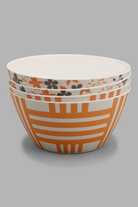 Redtag-Multicolour-Lefe-Bamboo-Bowl-Set-(4-Piece)-Category:Bowls,-Colour:Multicolour,-Deals:New-In,-Filter:Home-Dining,-Harmony,-HMW-DIN-Crockery,-New-In-HMW-DIN,-Non-Sale,-Section:Homewares,-W22A-Home-Dining-